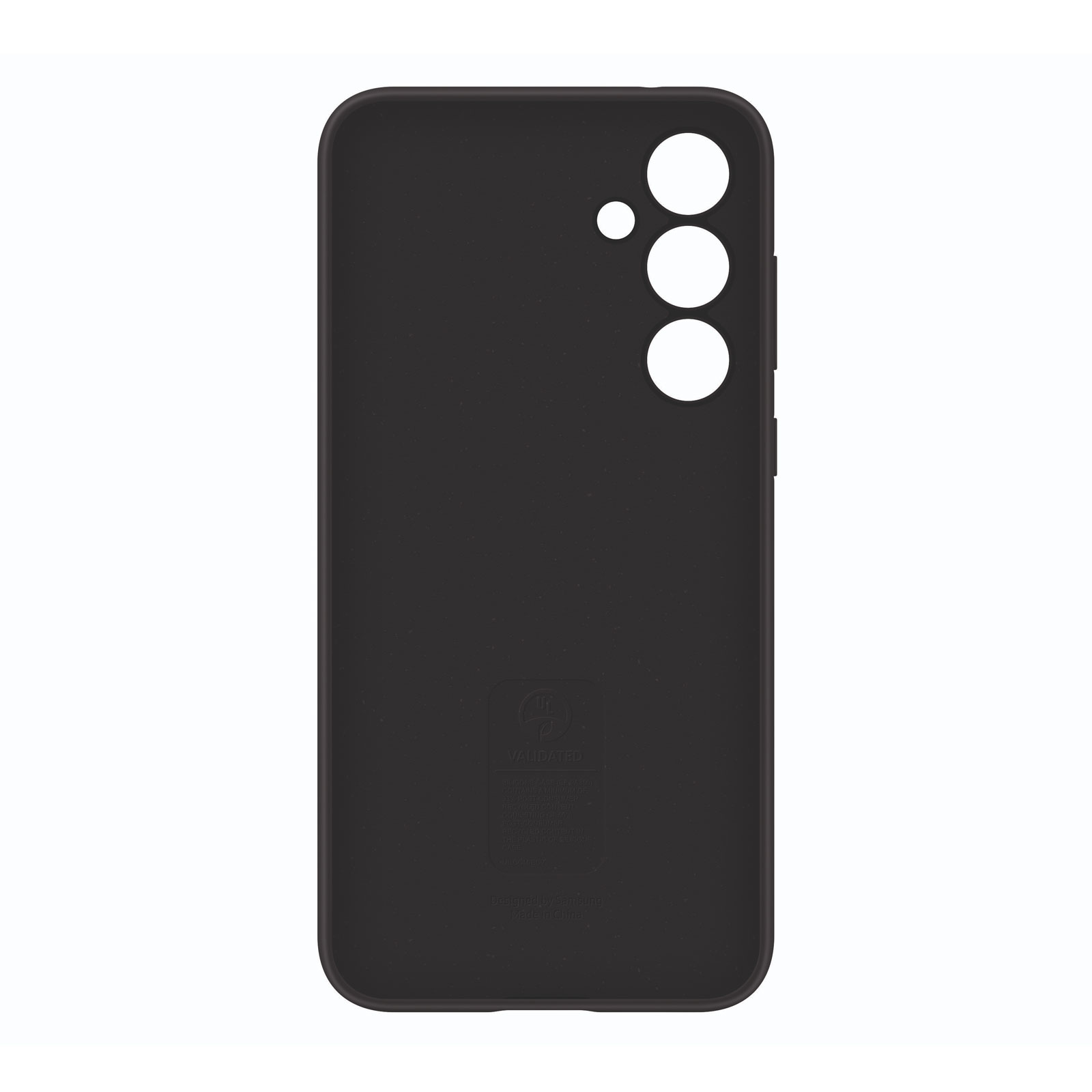 Samsung EF-PA556 für Galaxy A55 Silicone Case Black Handyhülle (EF-PA556TBEGWW)