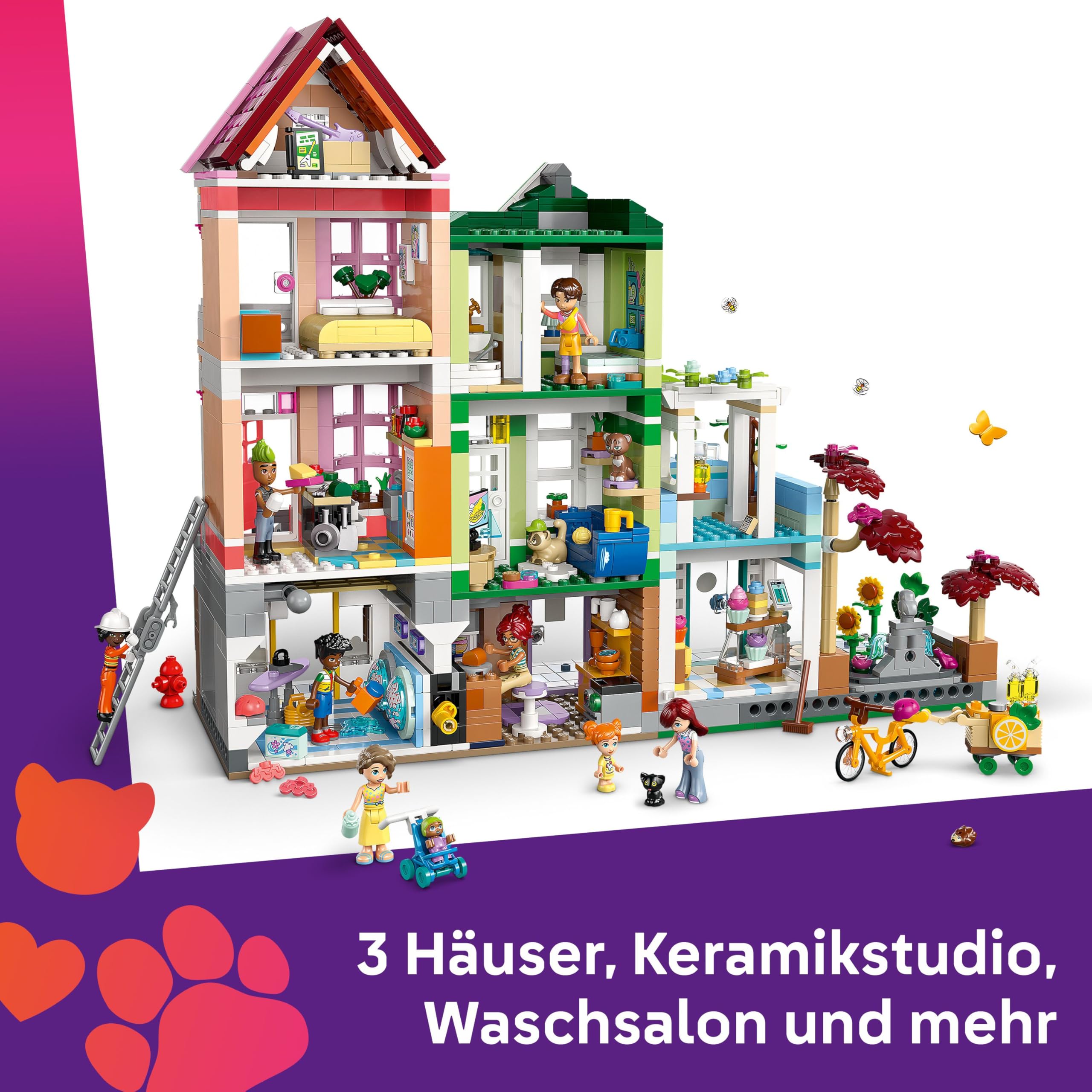 LEGO Friends Heartlake City Wohn- und Einkaufsstraße 42670