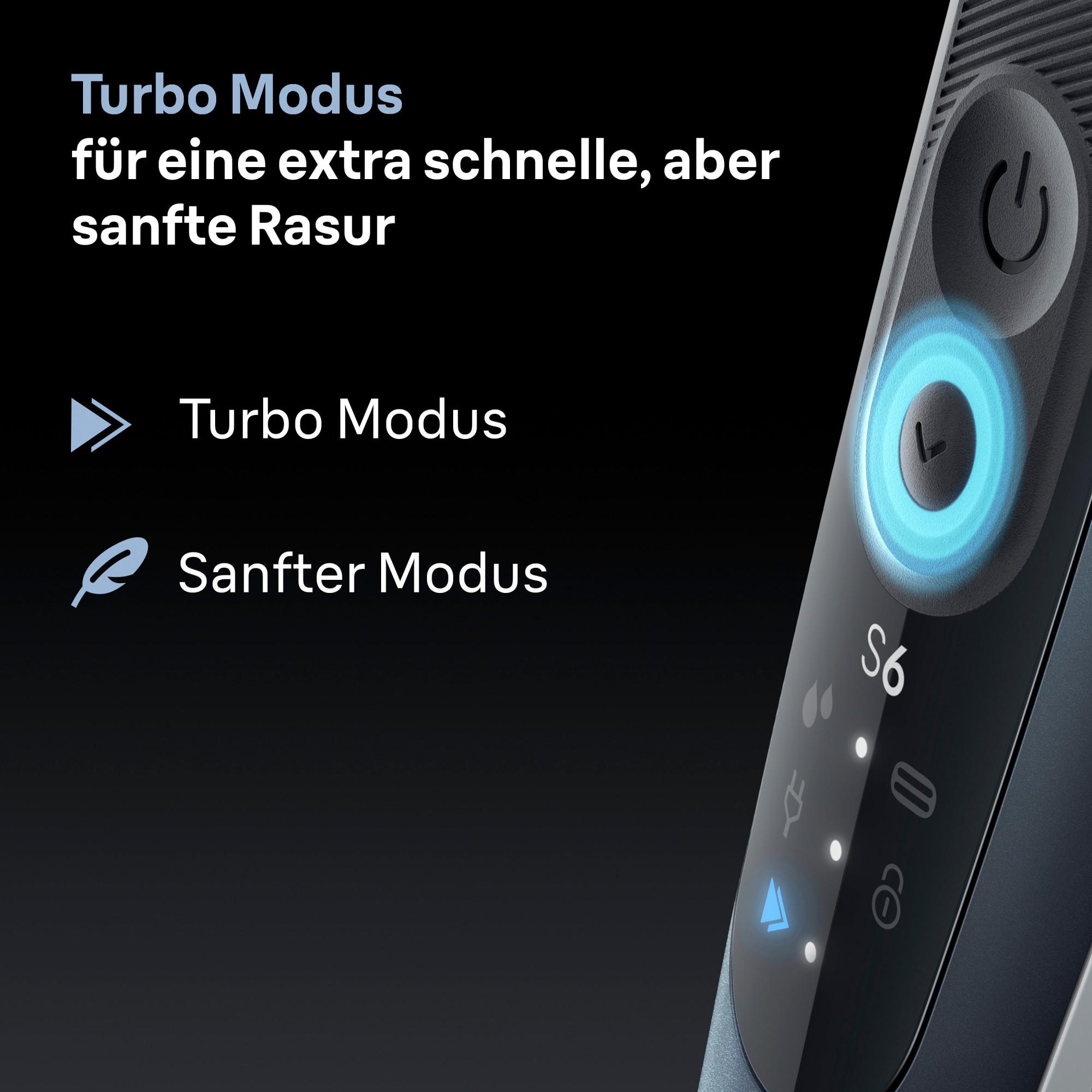 BRAUN Series 6 62-G1650s Elektrorasierer, +2 Aufsätze