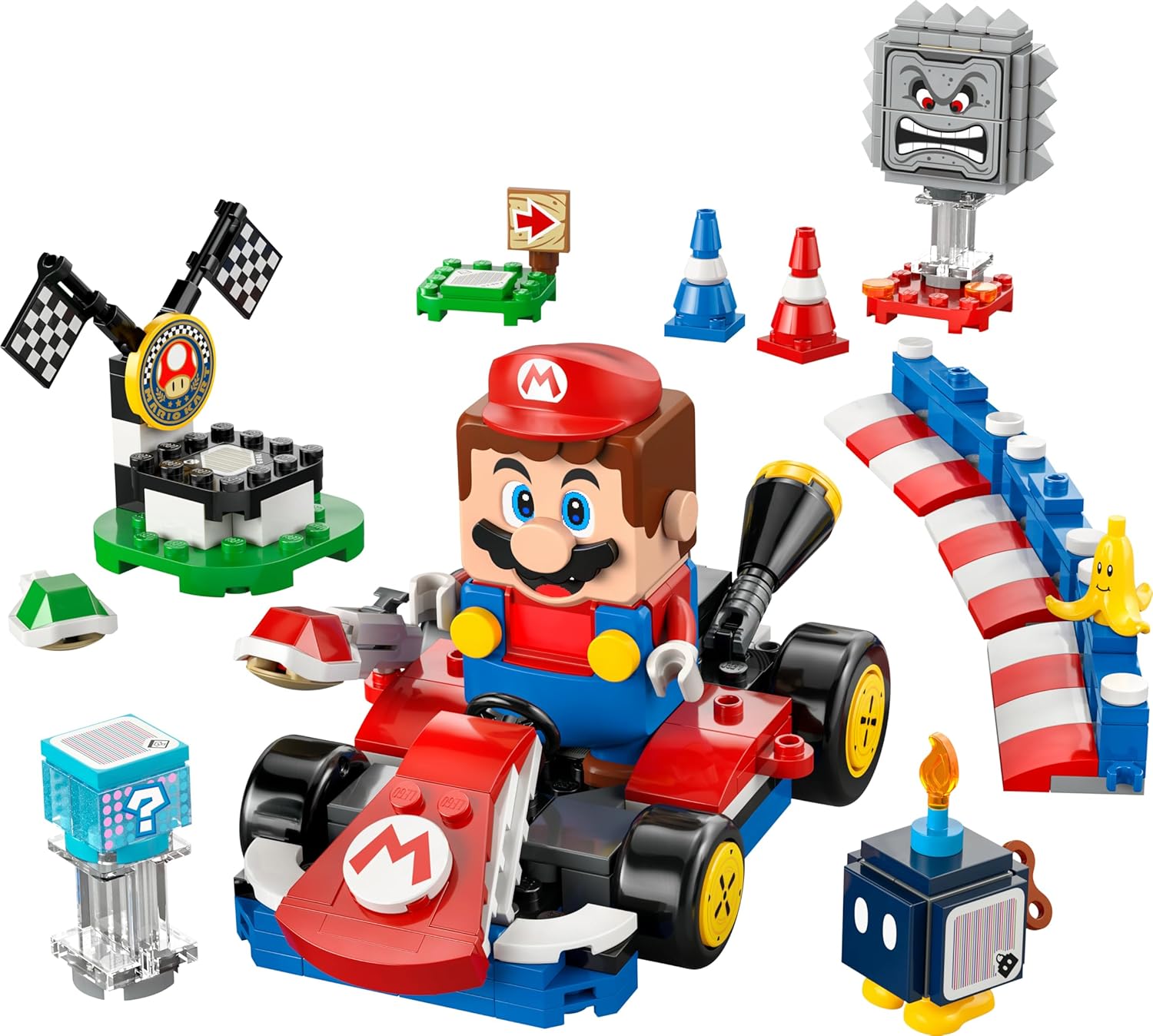 LEGO Mario Kart - Interaktiver Mario & Standard-Kart 72043
