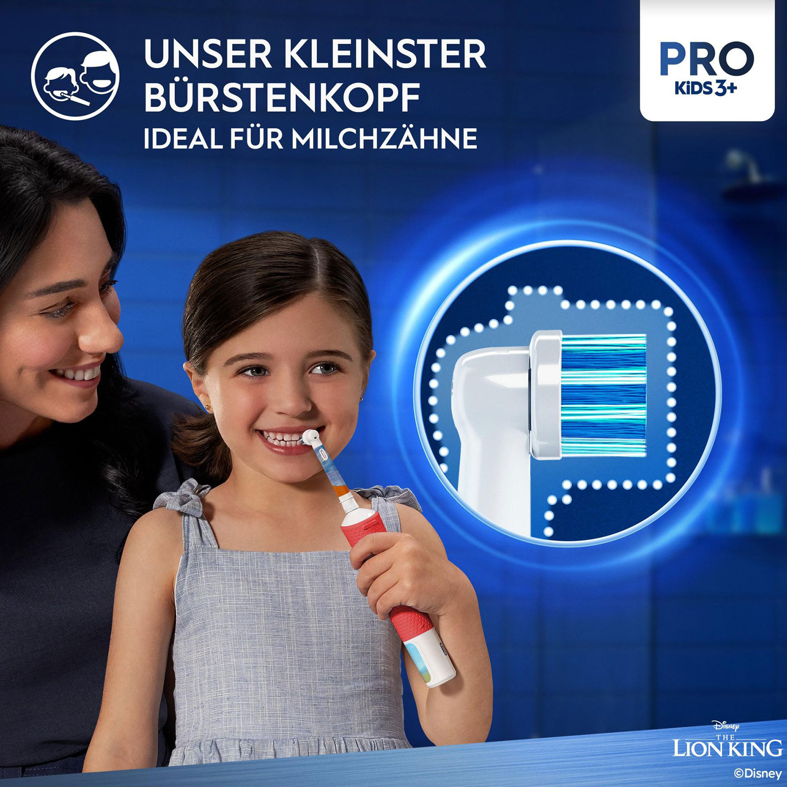 Oral-B Pro Kids König der Löwen Zahnbürste