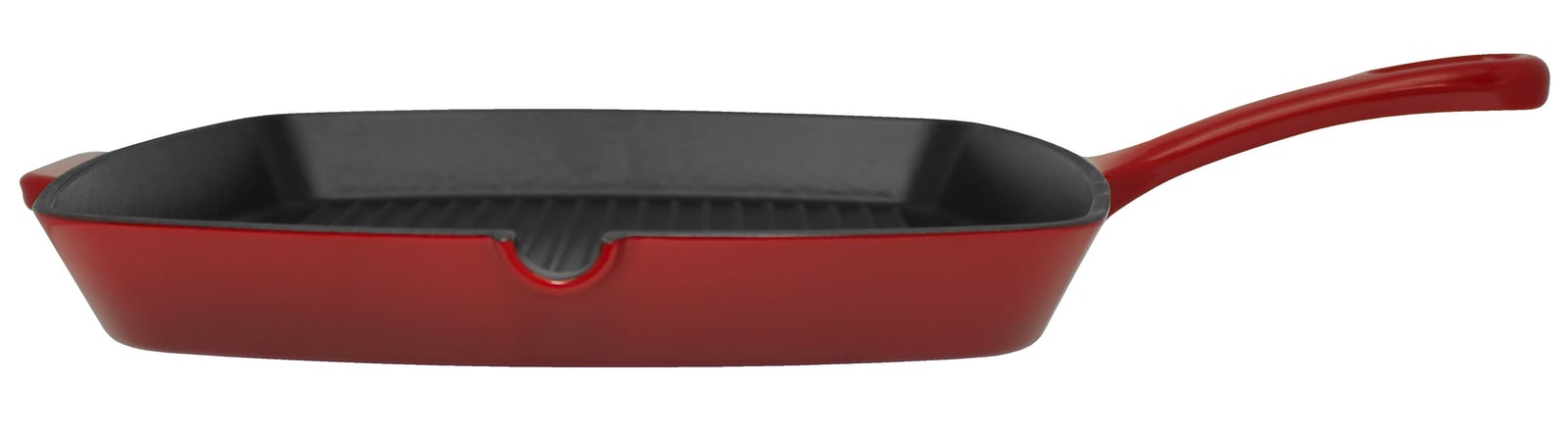 ELO Gusseisen Grillpfanne 28 cm rot