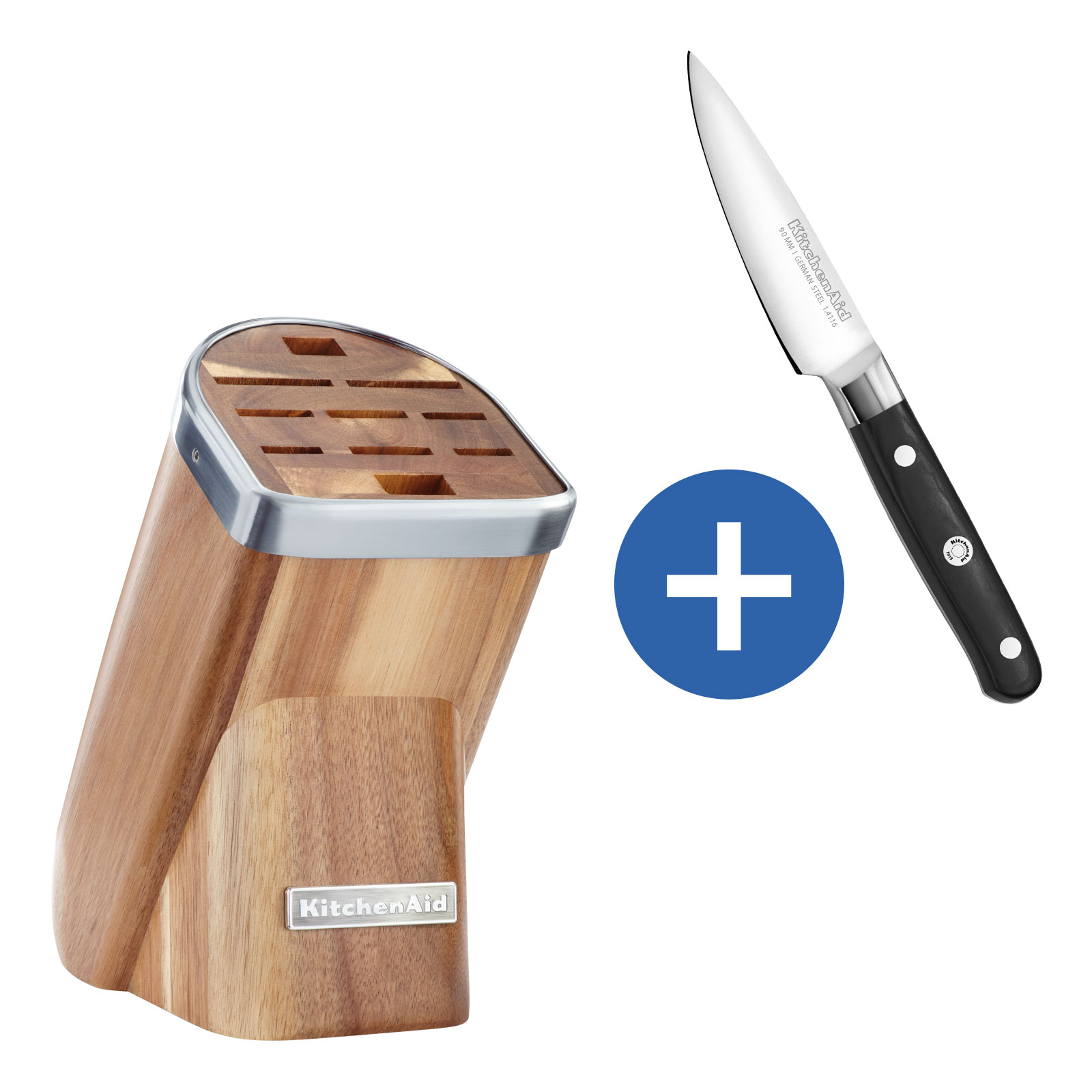 KitchenAid Messerblock KKFMA01AA Hellbraun