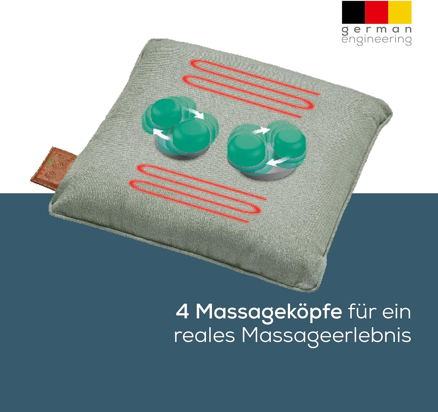 Beurer MG 139 Akku-Massagekissen mit Wärmefunktion