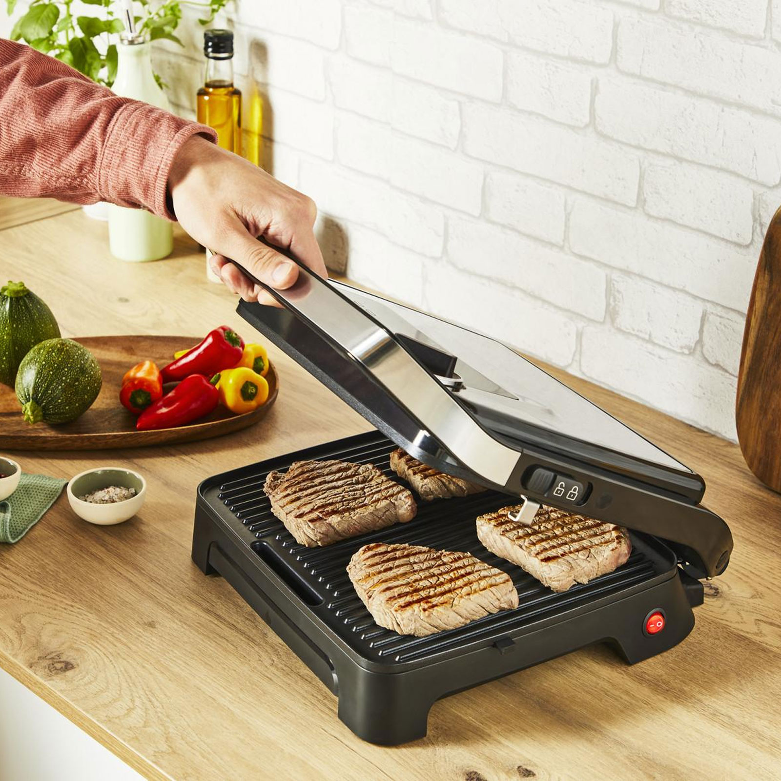 TEFAL GC272D Inicio Adjust Kontaktgrill