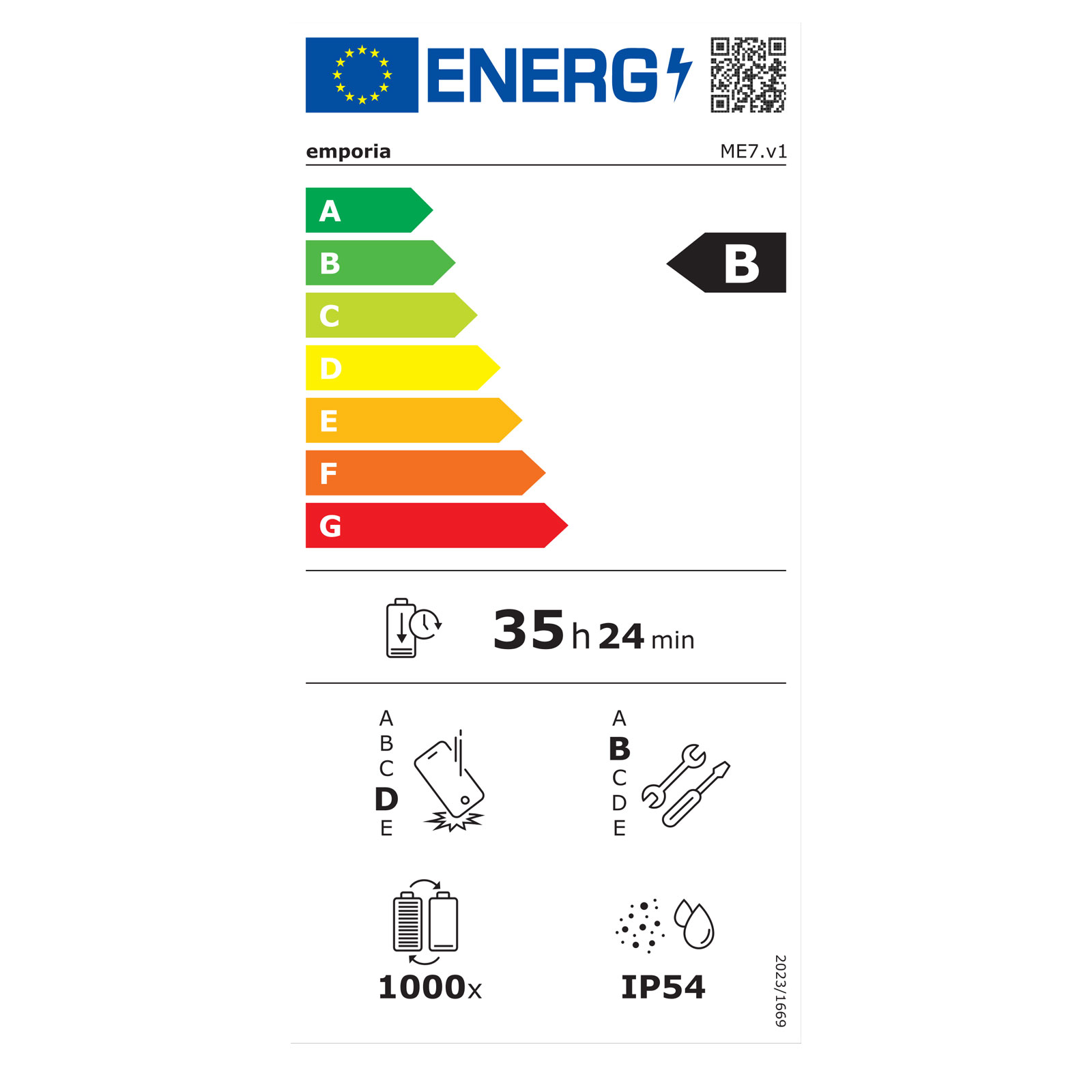 Emporia ME7 Black - emporiaSMART.ME7 - Modell 2025 Smartphone Emporia ME7 Black - emporiaSMART.ME7 - Modell 2025 Smartphone