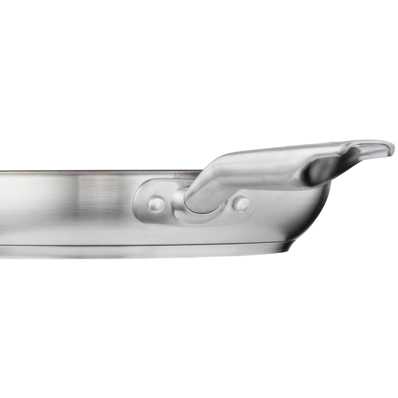 Tefal E4910425 Virtuoso Edelstahlpfanne 24cm Pfanne für alle Herdarten