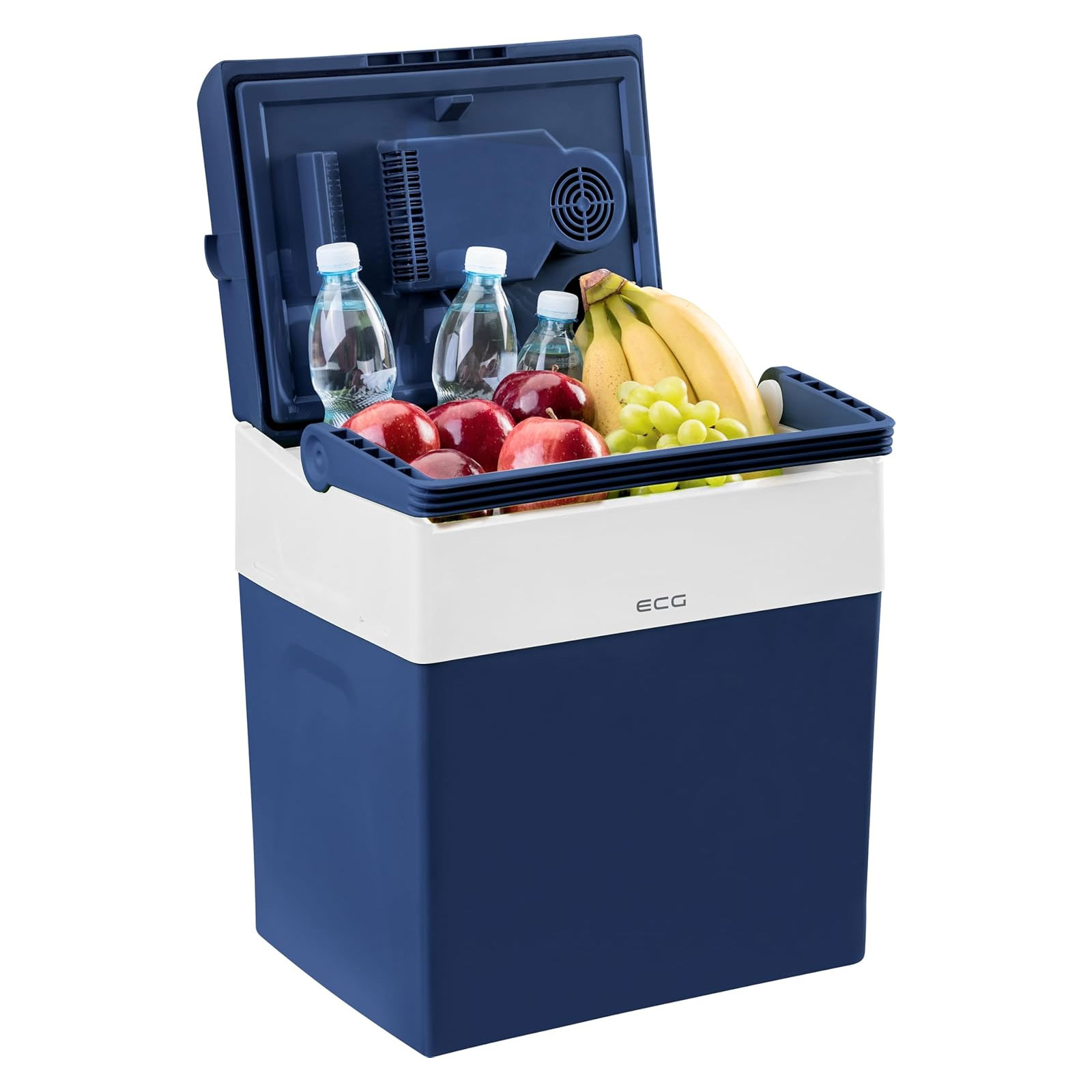 ECG AC 3032 HC Dual Navy Mobile Kühlbox
