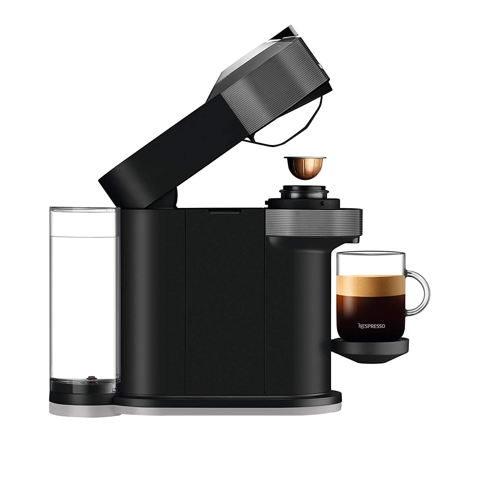 DeLonghi ENV120.GYAE VertuoNext Basic Nespressoautomat Dark Grey inkl. Aeroccino3