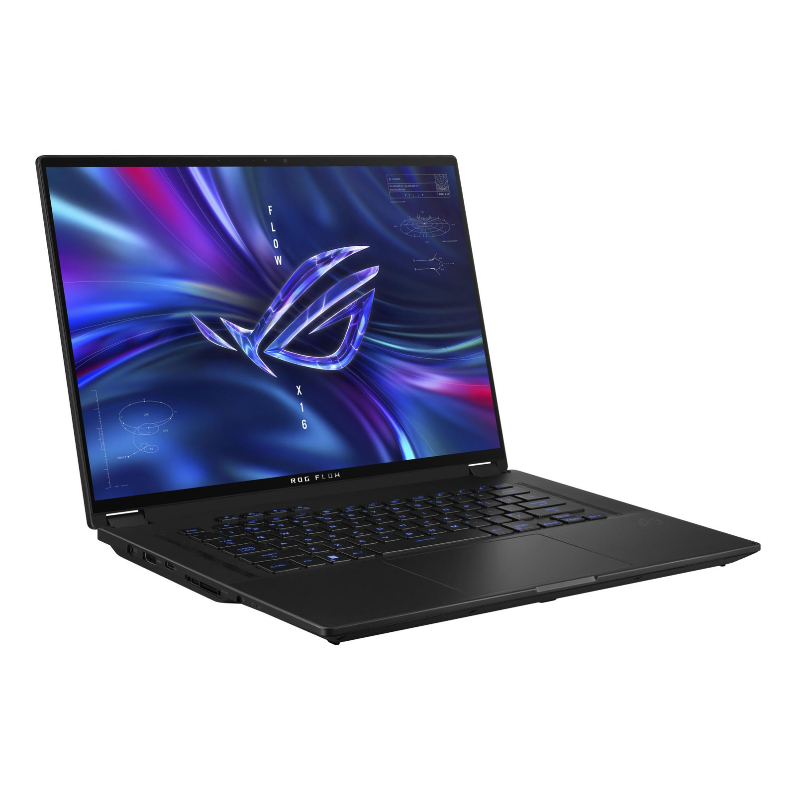 ASUS Gaming-Notebook ROG Flow X16, Schwarz, 16 Zoll, WQXGA, Intel Core i9-13900H, 16 GB, 1 TB M.2 SSD, RTX 4060 8GB (IPS, 240 Hz, 3ms, GV601VV-NF019W)