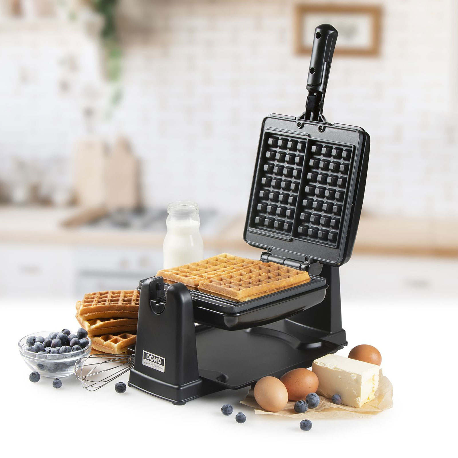 Domo Rotierendes Waffeleisen DO9224W Domo Rotierendes Waffeleisen DO9224W