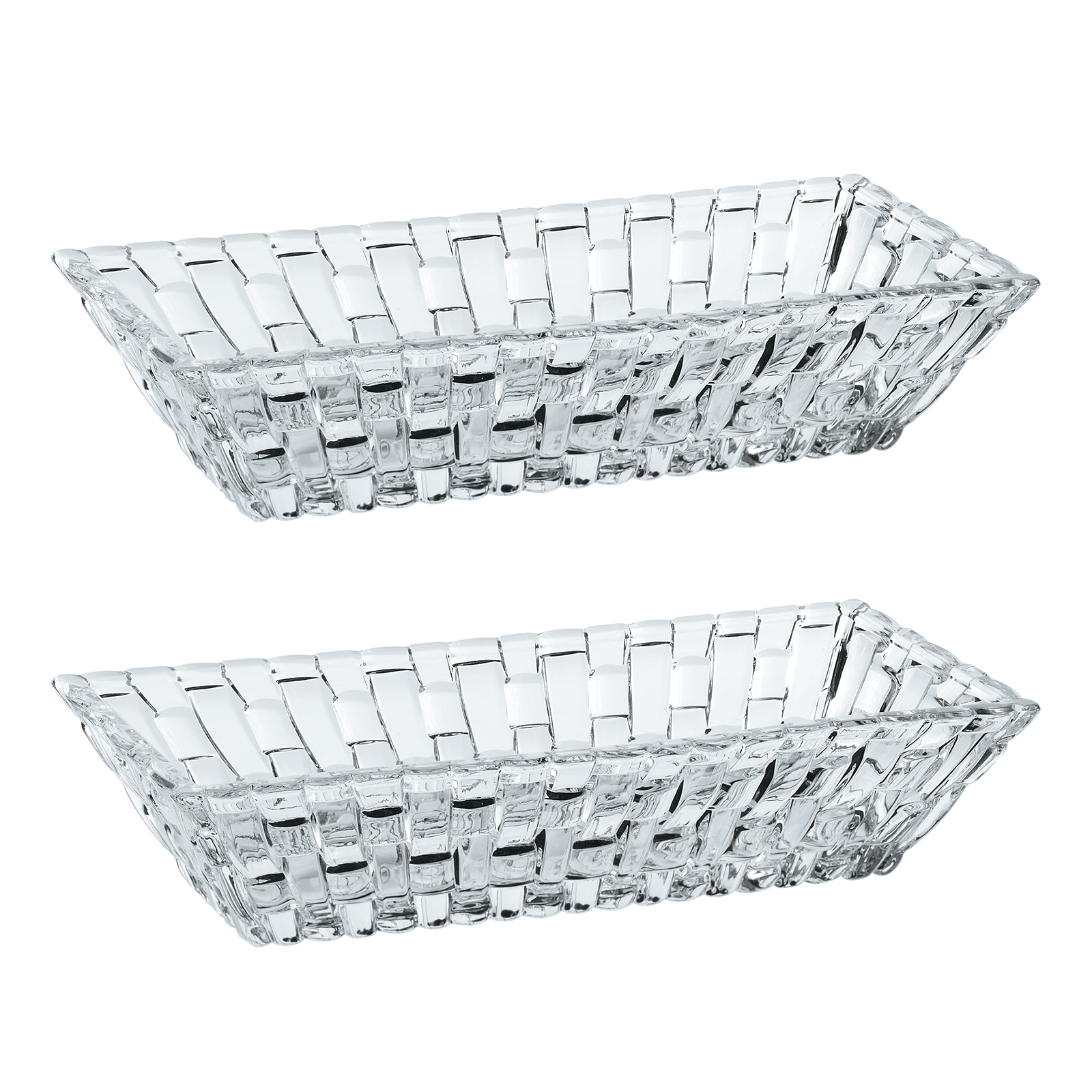 Nachtmann Bossa Nova Schale 17 cm 2tlg rechteckig