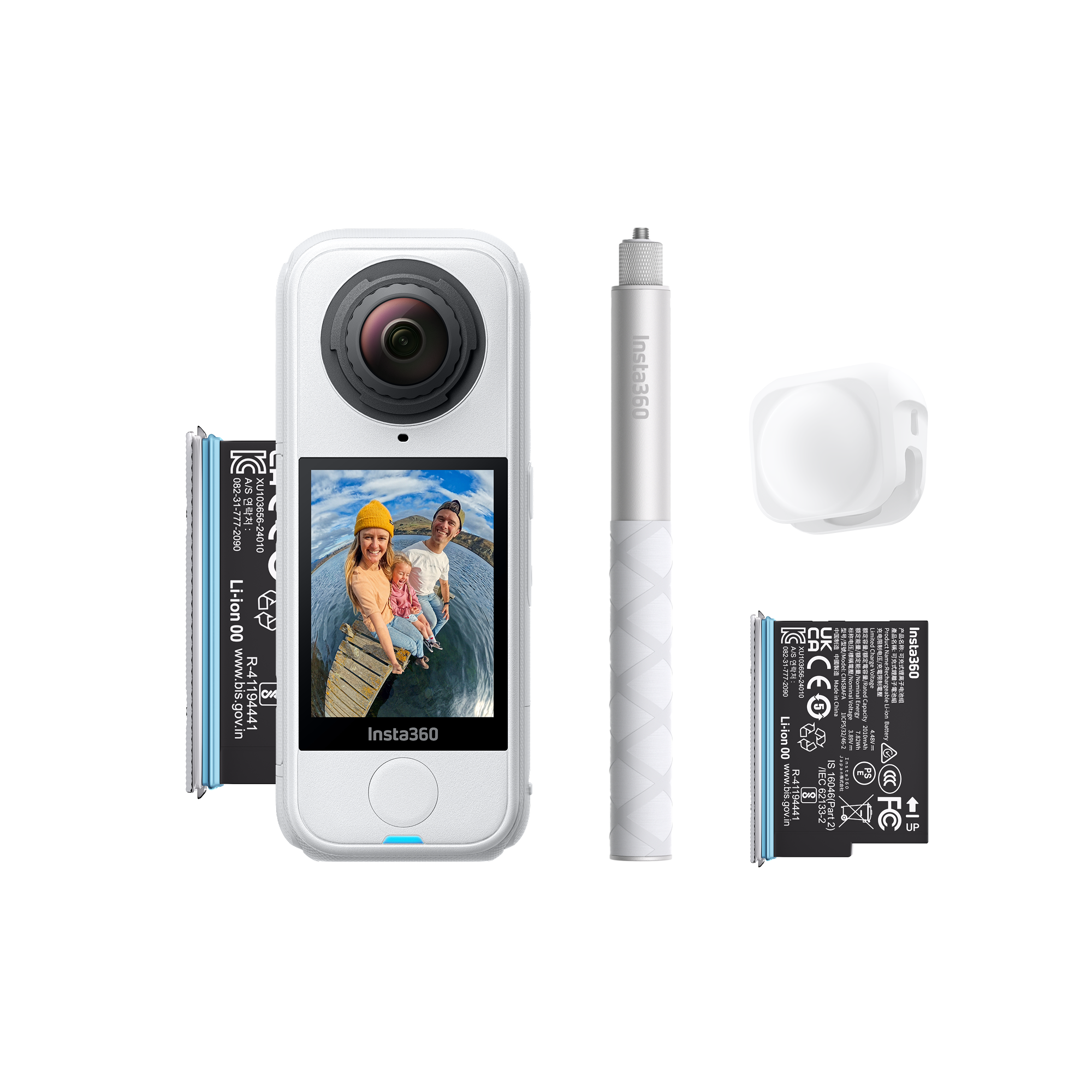 Insta360 X4 Air Starter Bundle polarweiß Action Kamera