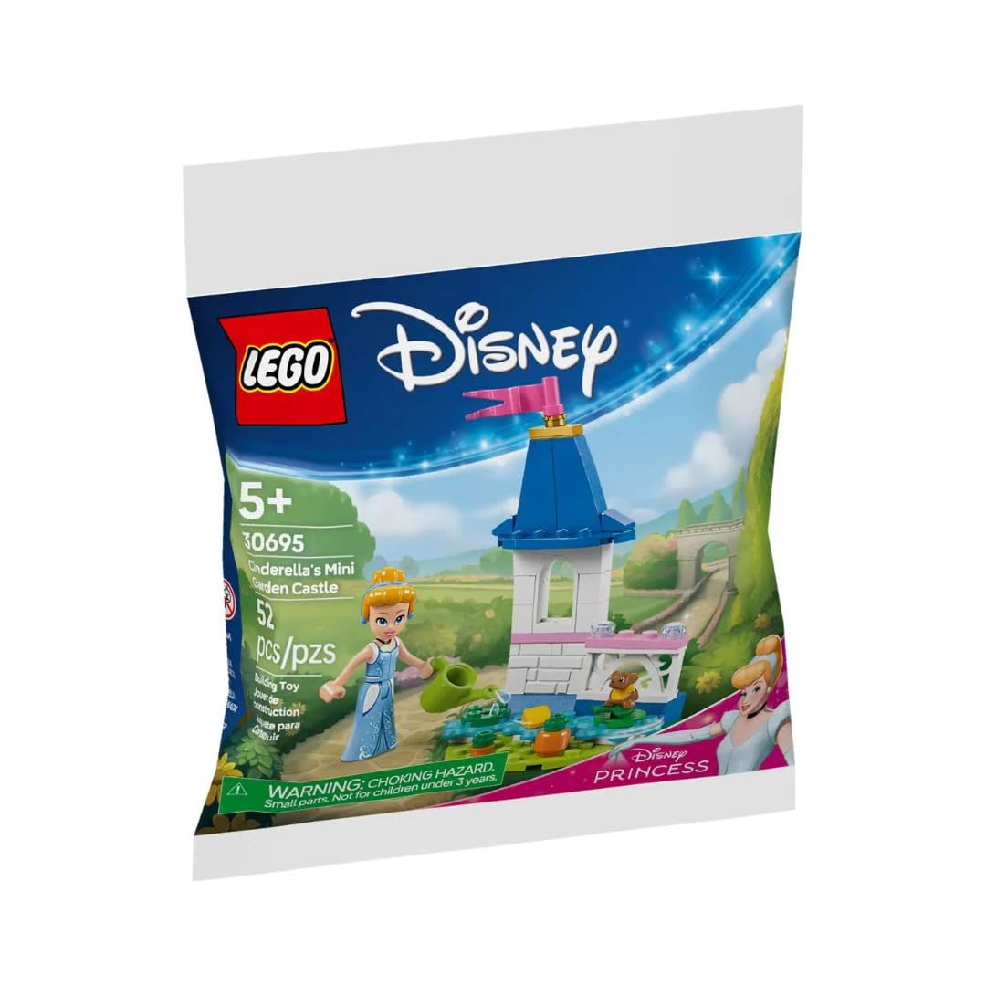 LEGO Konstruktionsspielzeug Disney Princess Cinderellas Mini-Gartenschloss