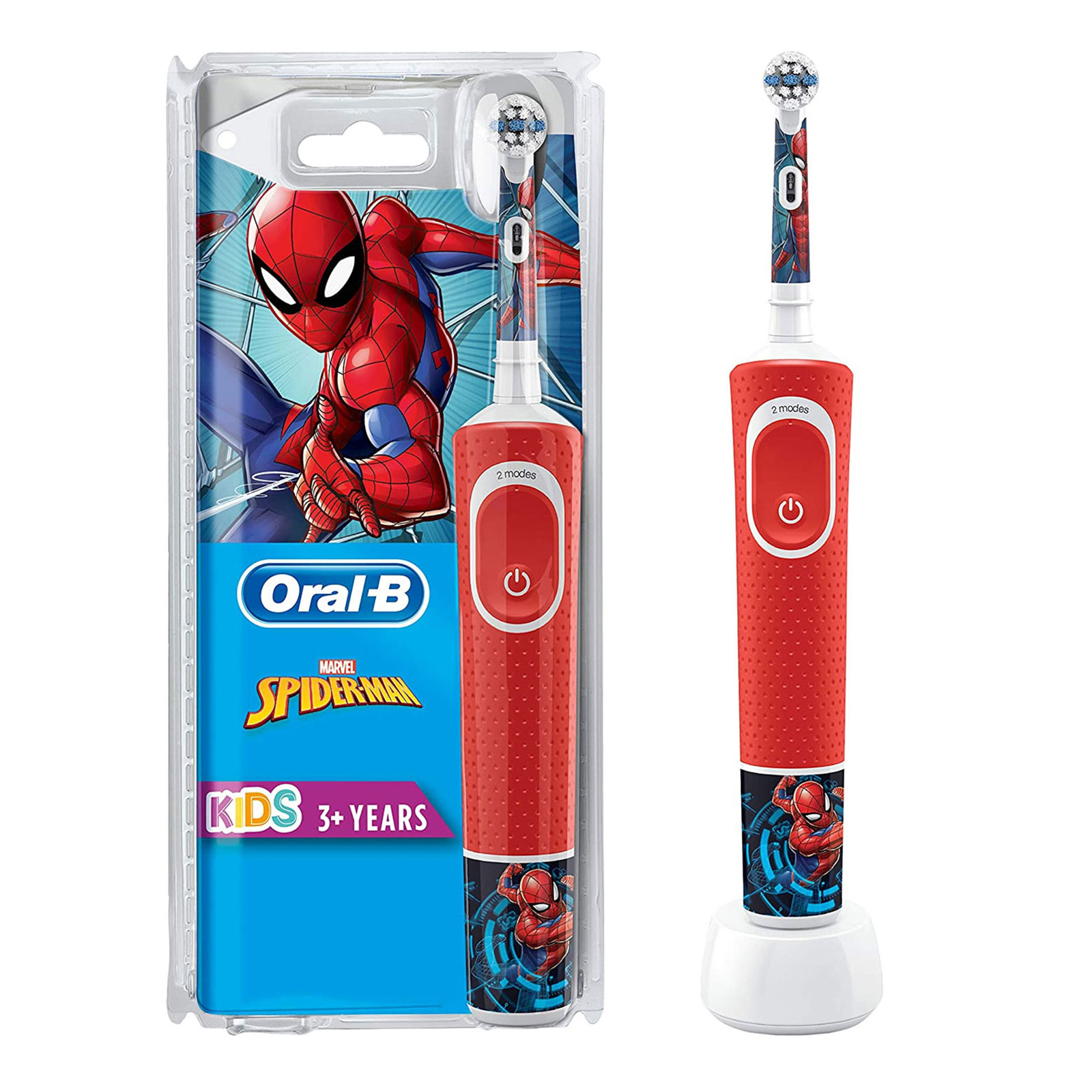 Braun Oral-B Vitality 100 Kids Spiderman CLS + Oral-B Aufsteckbürsten Kids Spiderman 3 Stück