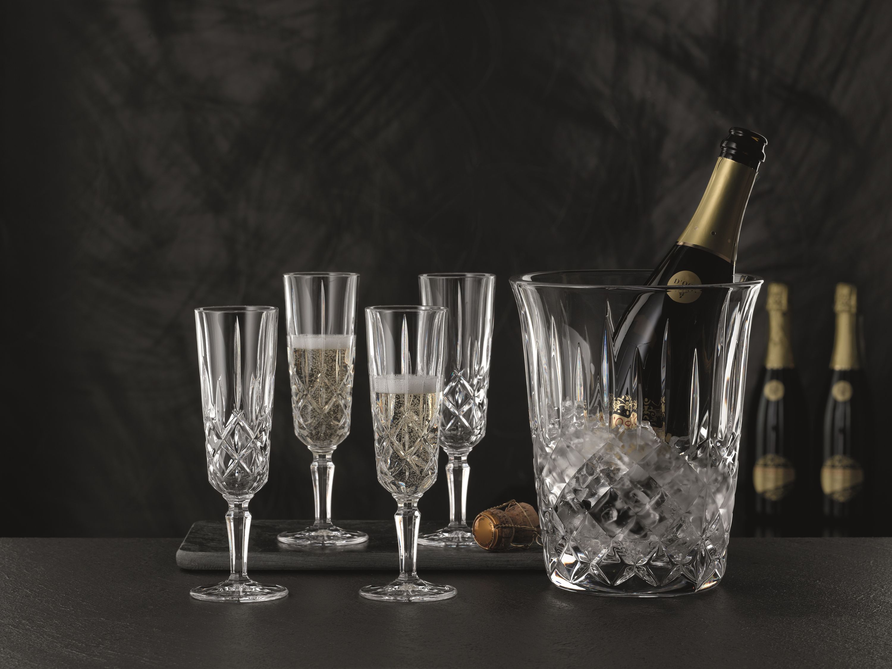 Nachtmann Noblesse 104896 617/9 Champagnerglas Set 6-tlg.