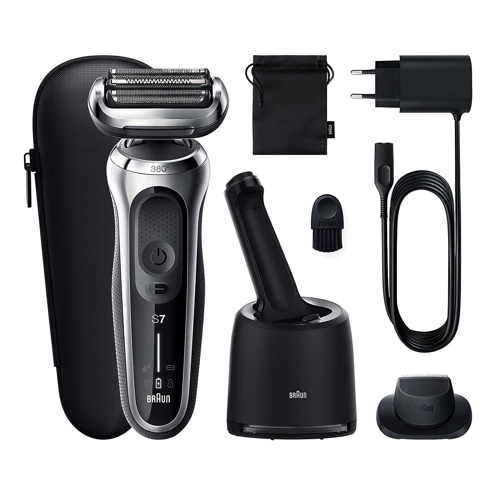 BRAUN Series 7 71-S7200cc silber Herrenrasierer BRAUN Series 7 71-S7200cc silber Herrenrasierer