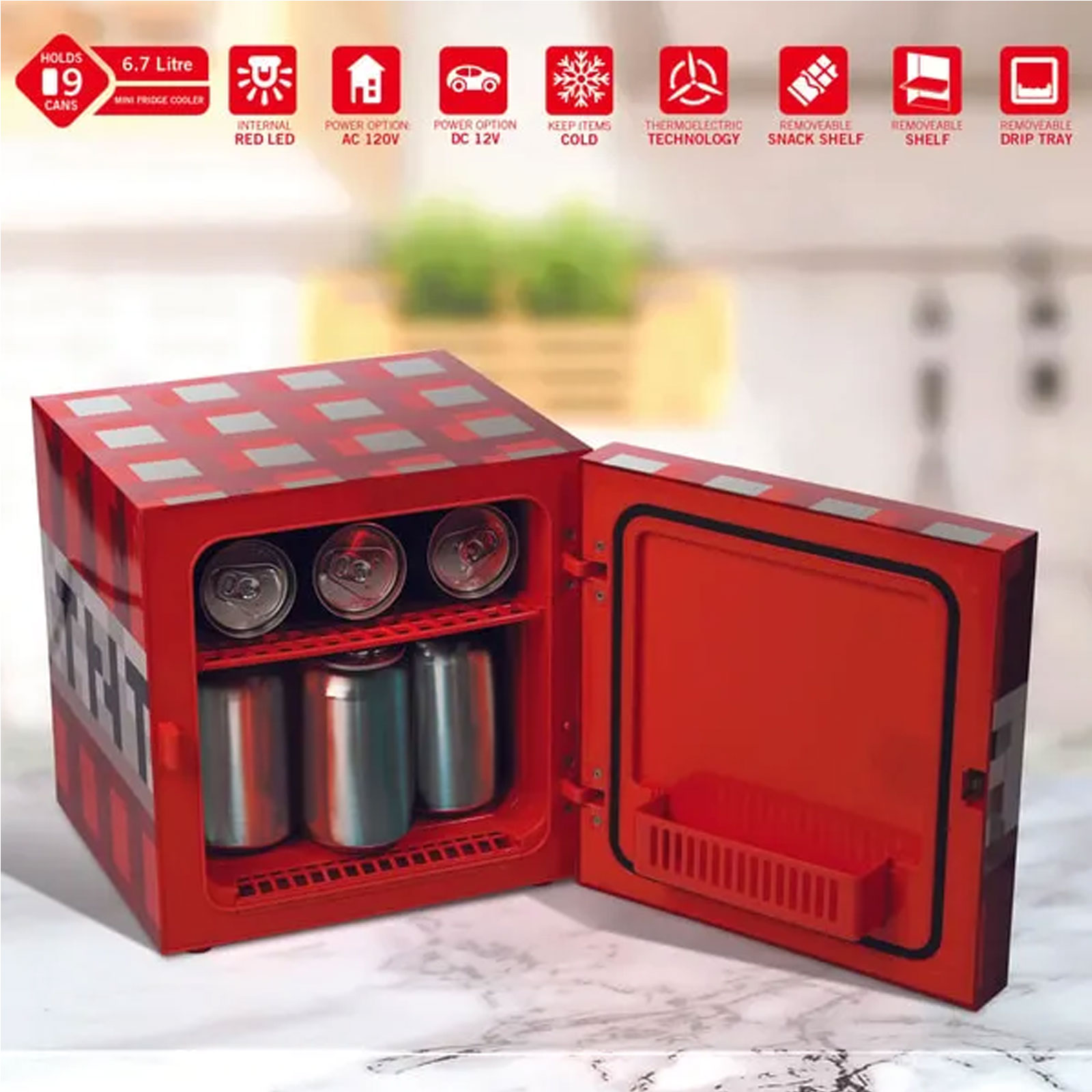 Ukonic Mini-Kuehlschrank Minec