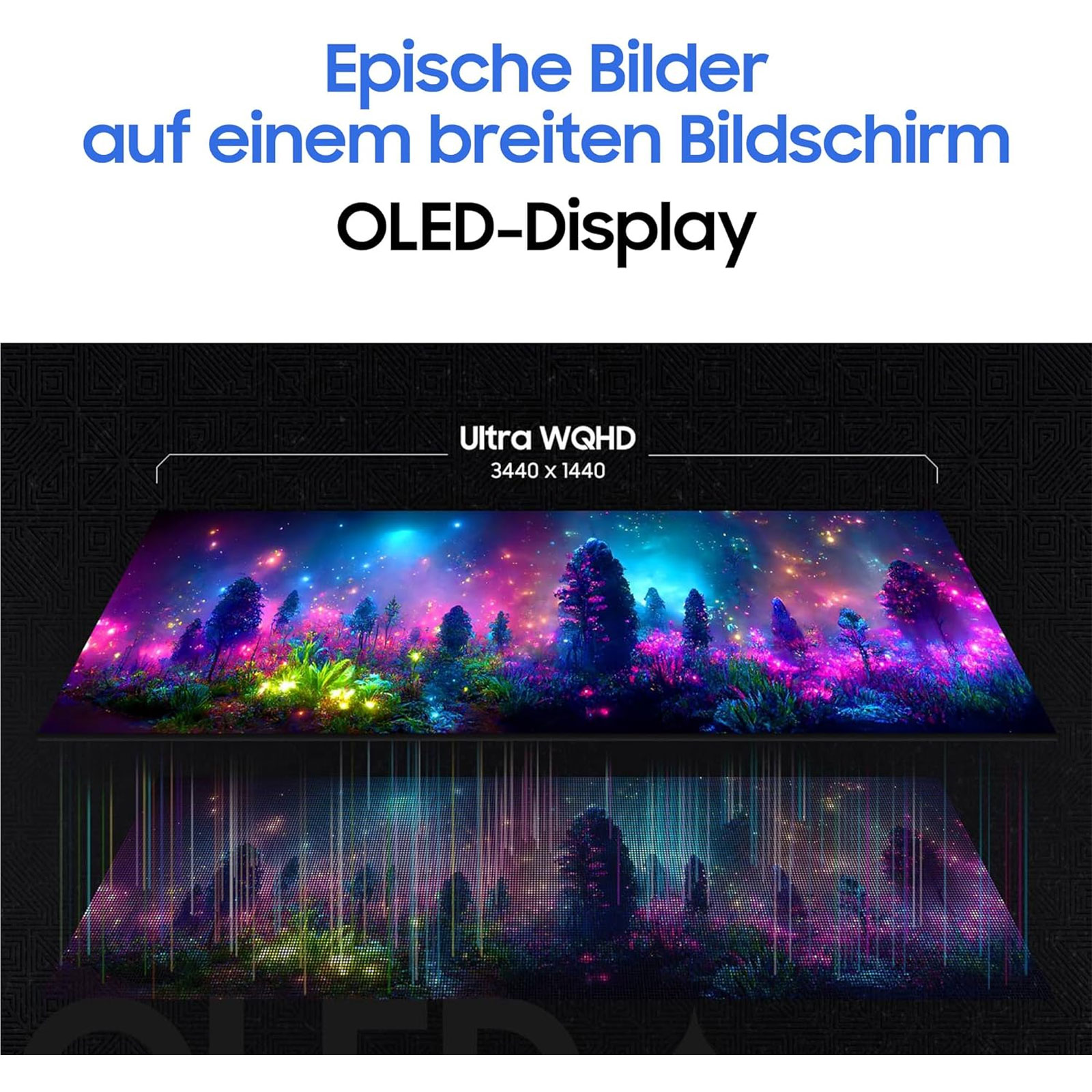 Samsung S34DG850SU Odyssey OLED G85SD Gaming Monitor