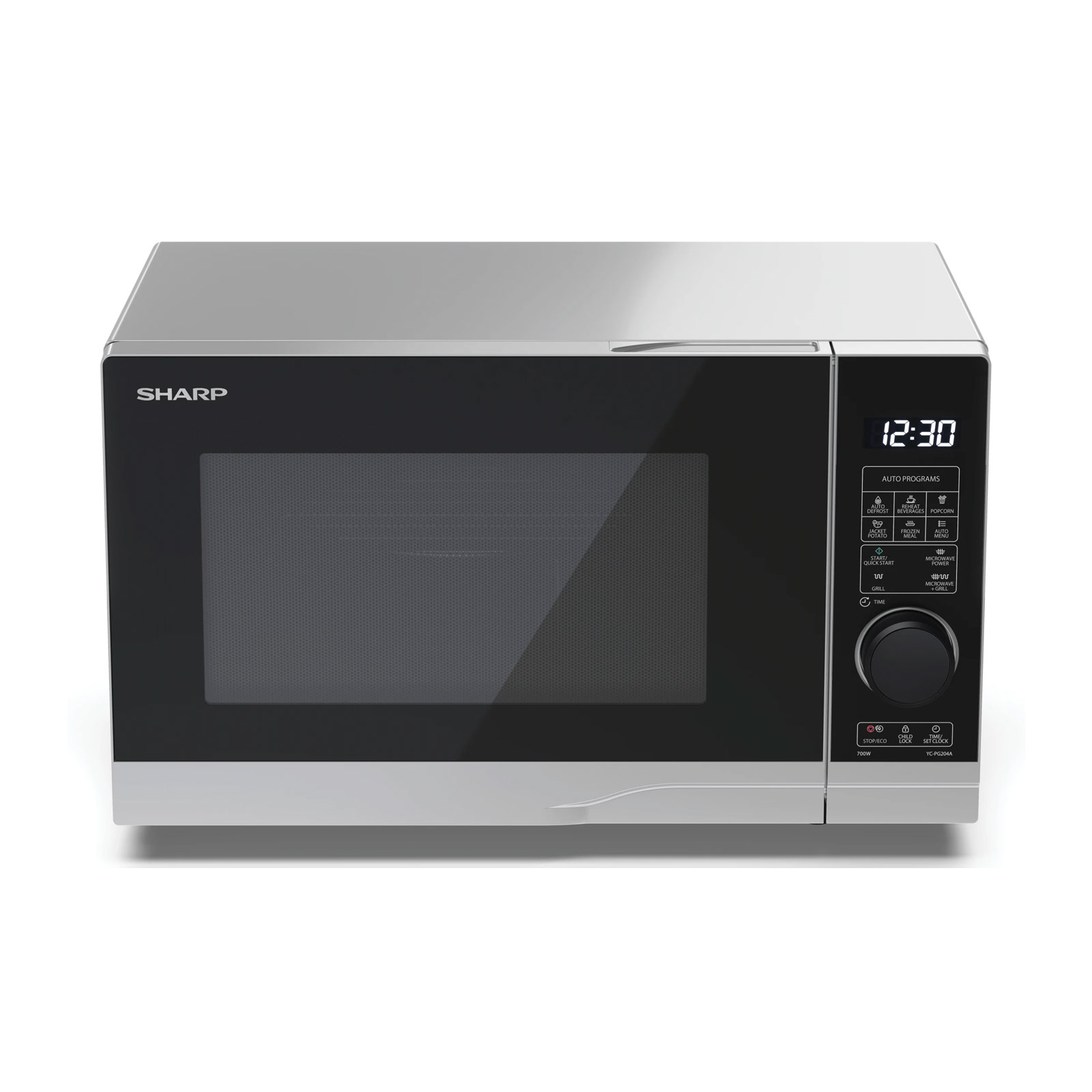 Sharp YC-PG204AE-S Mikrowelle 20L Sharp YC-PG204AE-S Mikrowelle 20L