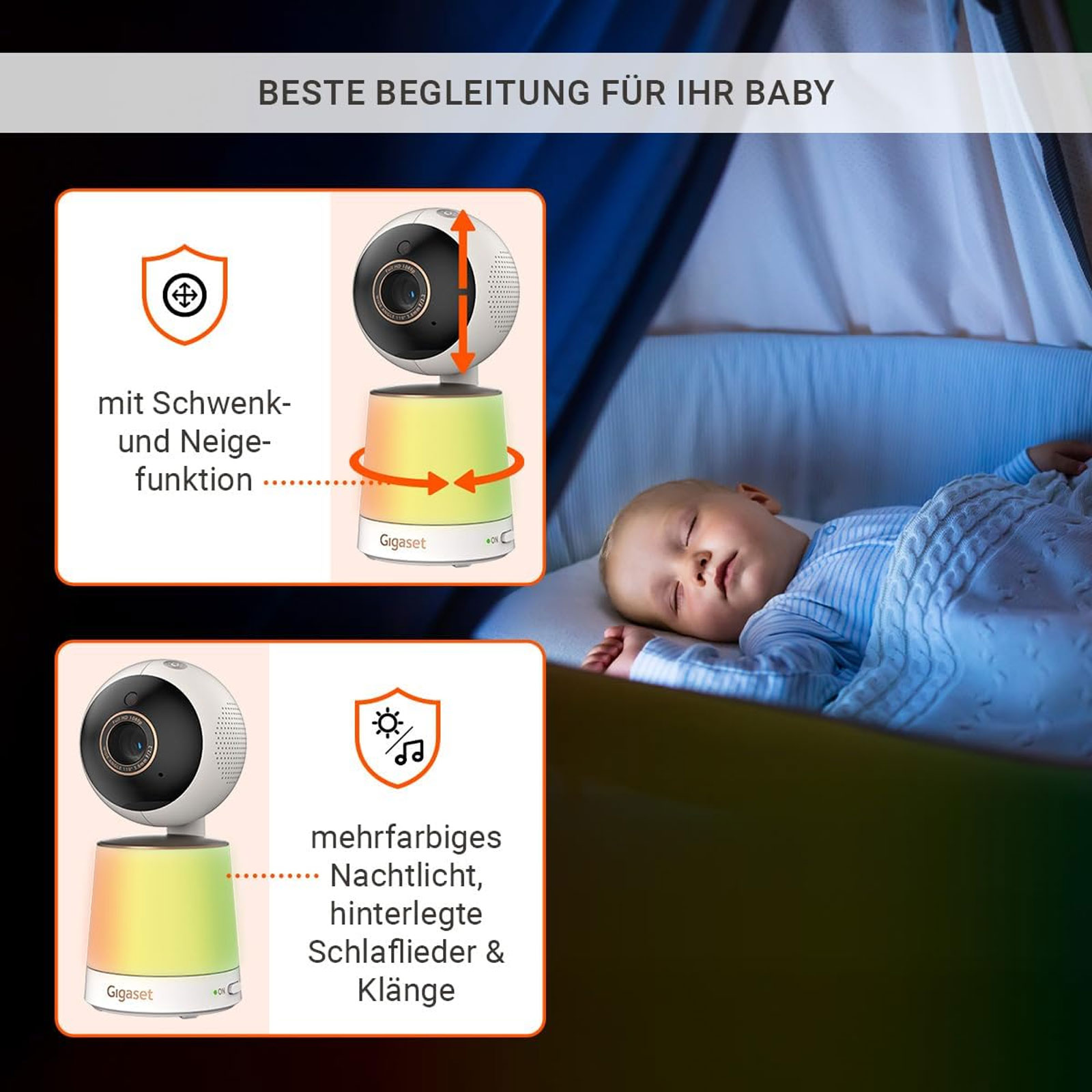Gigaset BABY 500 Video Babyphone