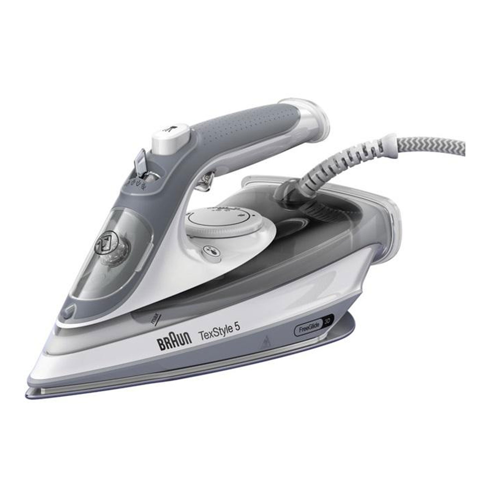Braun SI 5078 GY TexStyle 5 Dampfbügeleisen grau