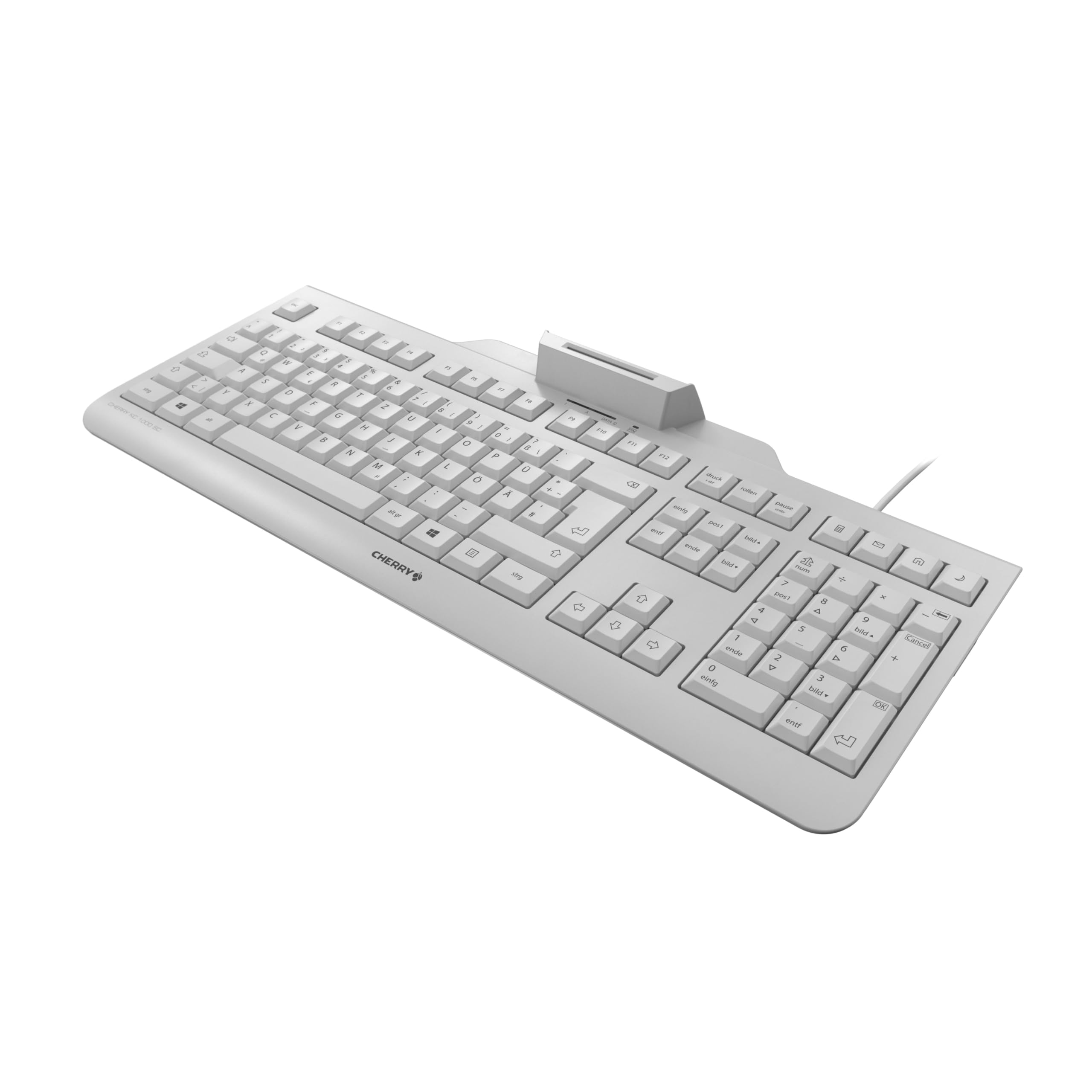 CHERRY KC 1000 SC, Kabelgebundene Security-Tastatur mit integriertem Kartenleser