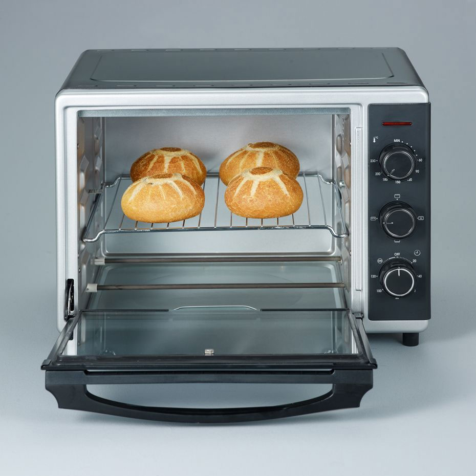 SEVERIN TO 2056 Toastofen Umluft schwarz-silber