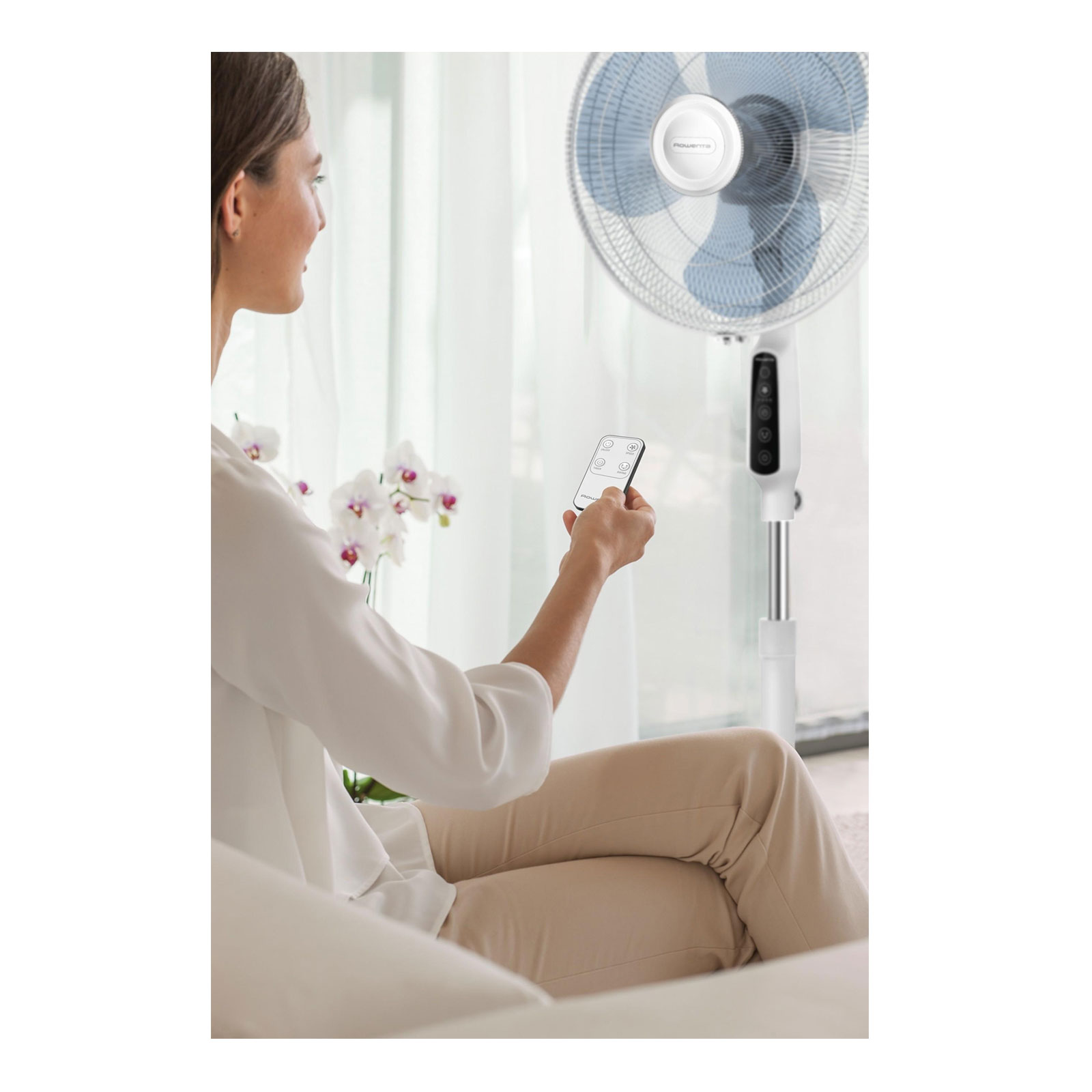 ROWENTA VU 4440 Essential+ Standventilator weiß