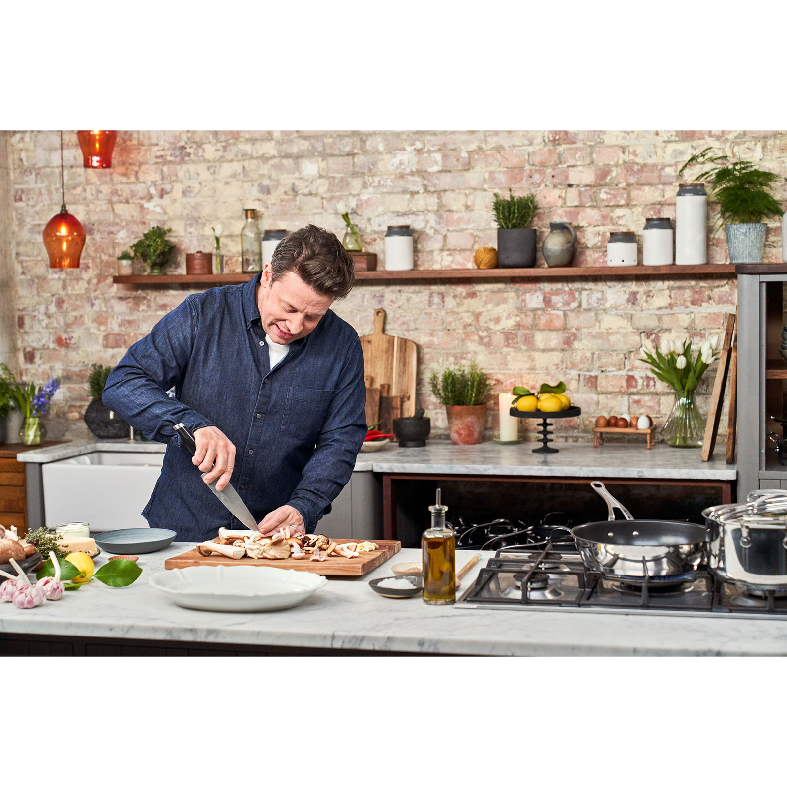 Tefal Jamie Oliver COOKS CLASSIC All-in-One Servierpfanne m.D. 30cm