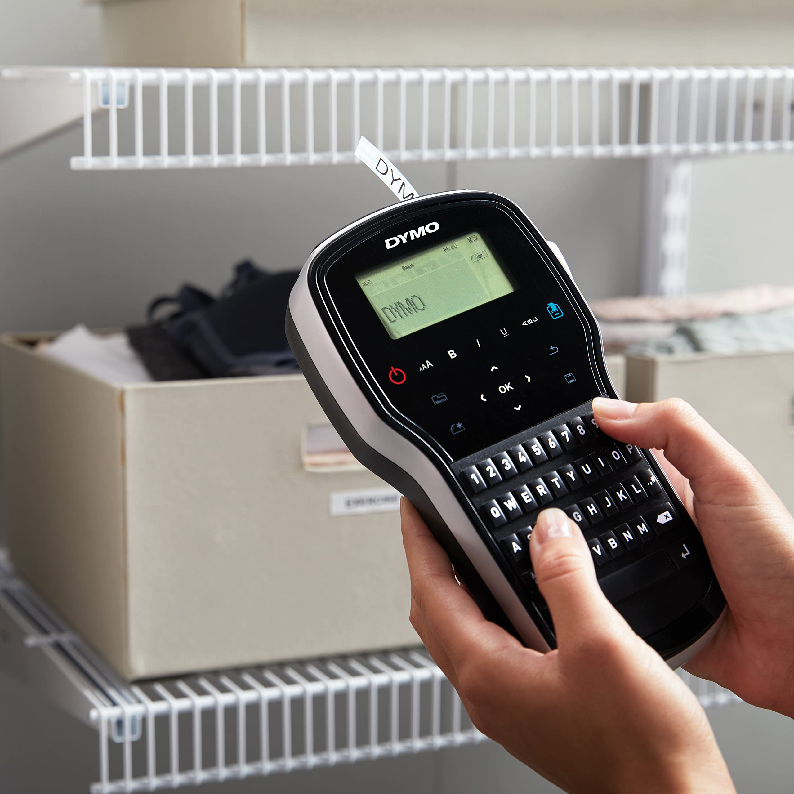 Dymo LabelManager 280 im praktischen Koffer(SoftCase)Qwerty Beschriftungsgerät
