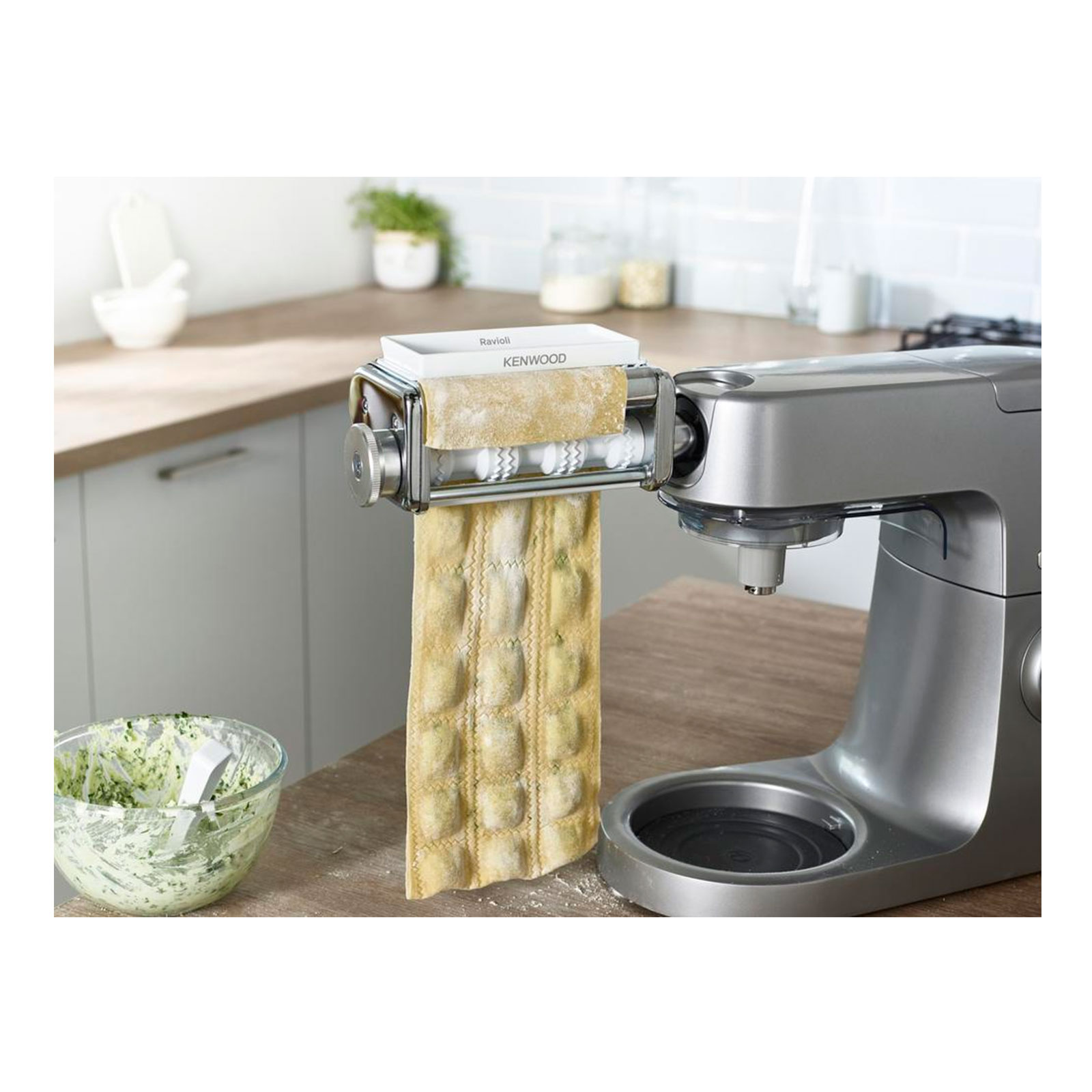 Kenwood KAX 93.A0ME Ravioli Aufsatz Edelstahl/Aluminium