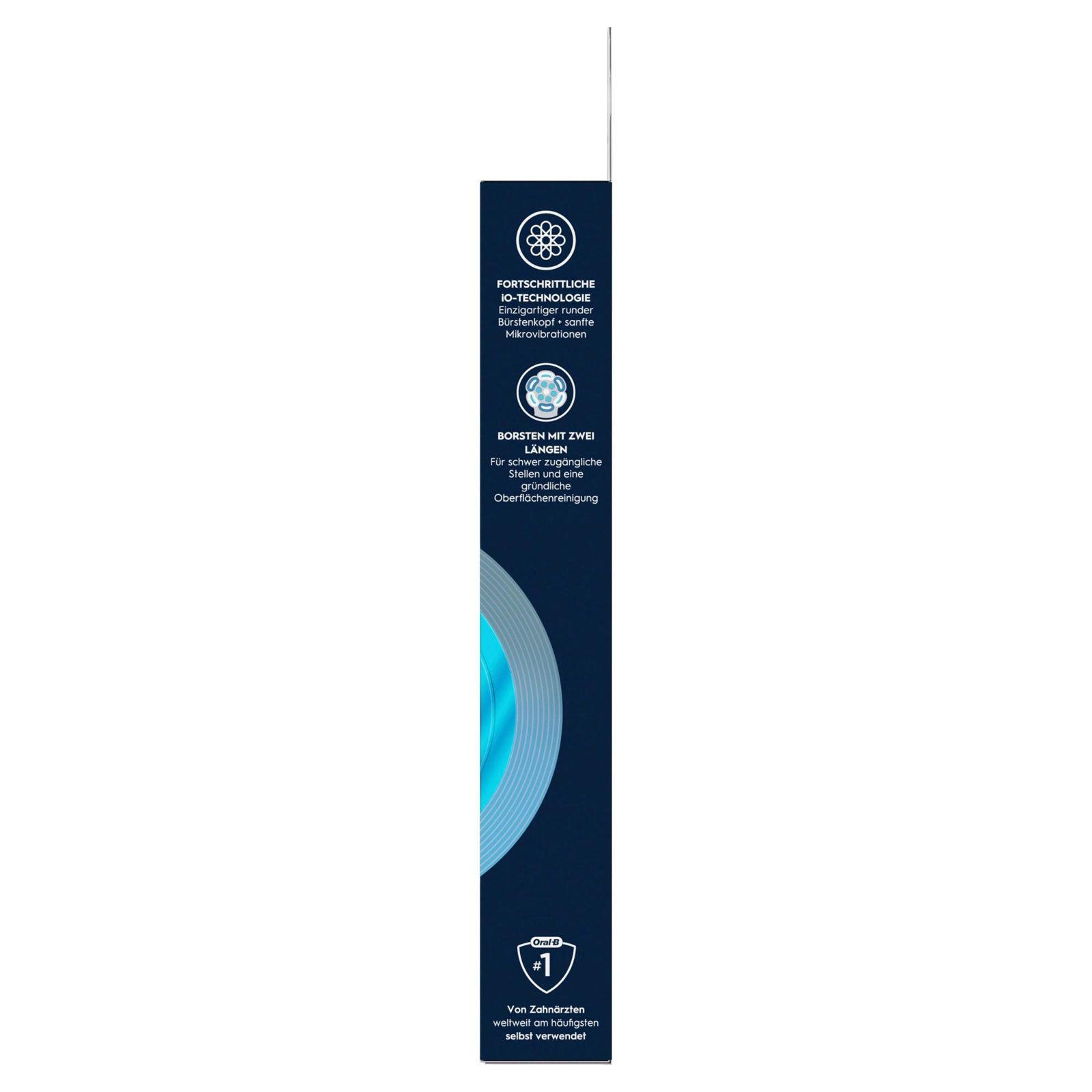 Oral-B iO Ultimative Reinigung, Original Aufsteckbürsten, Schwarz, 4er (passend für die Oral-B iO elektrische Zahnbürste)
