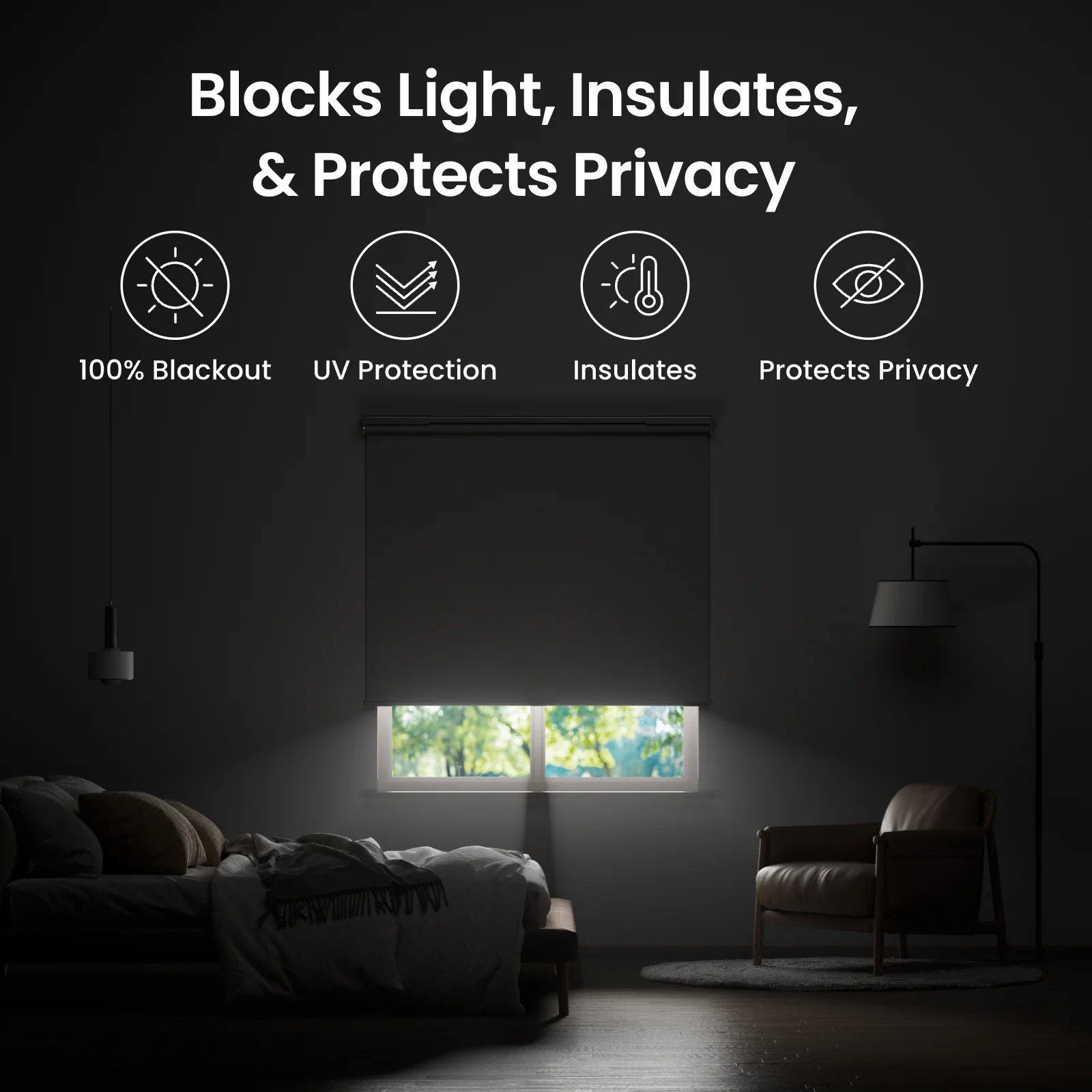 SwitchBot Rollo Shade, Größe XL