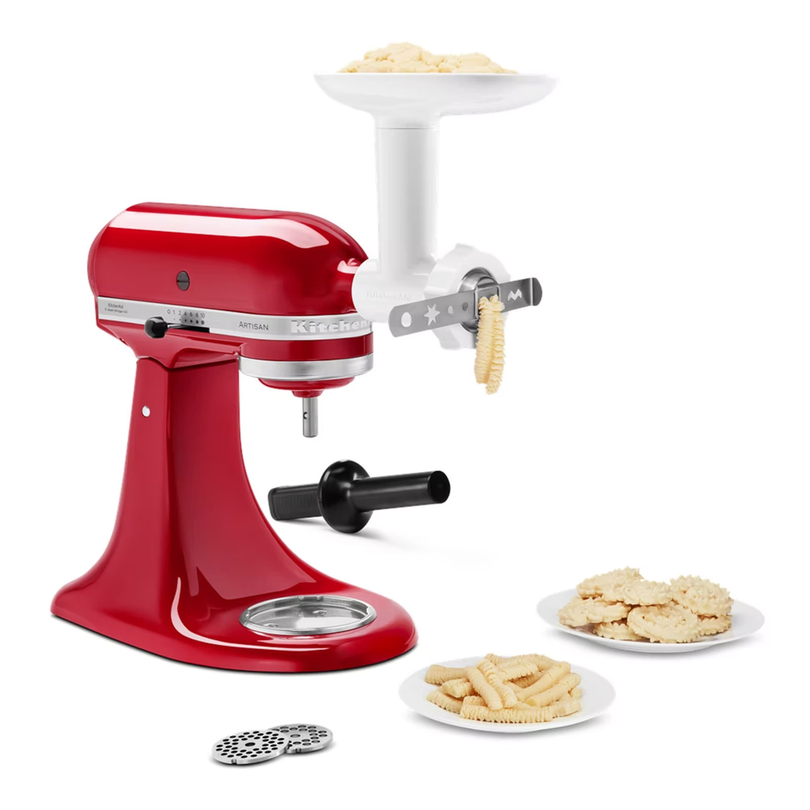 KitchenAid Fleischwolf und Spritzgebäckvorsatz 5KSMFGCA