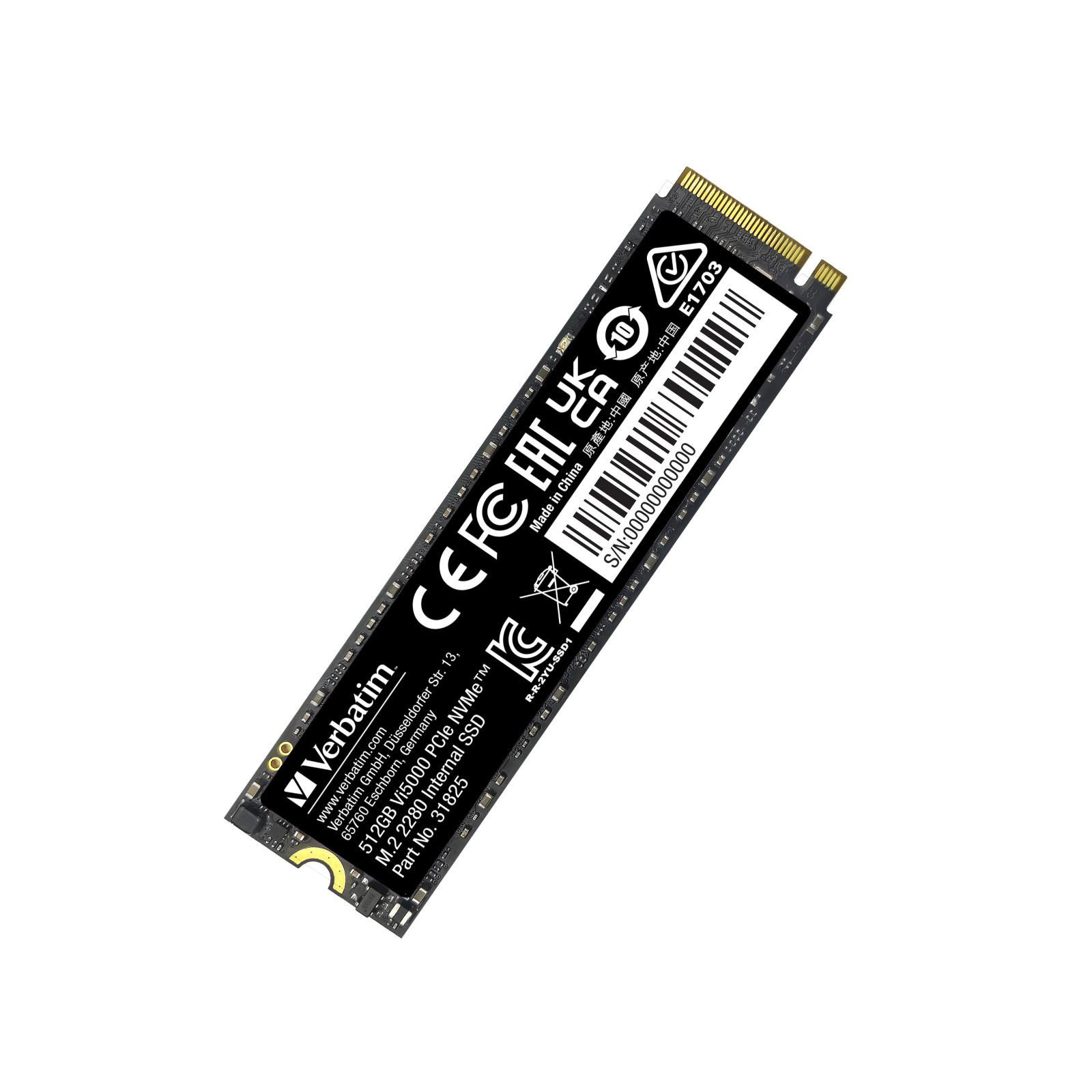 Vi5000 PCIe NVMe M.2 SSD 512GB