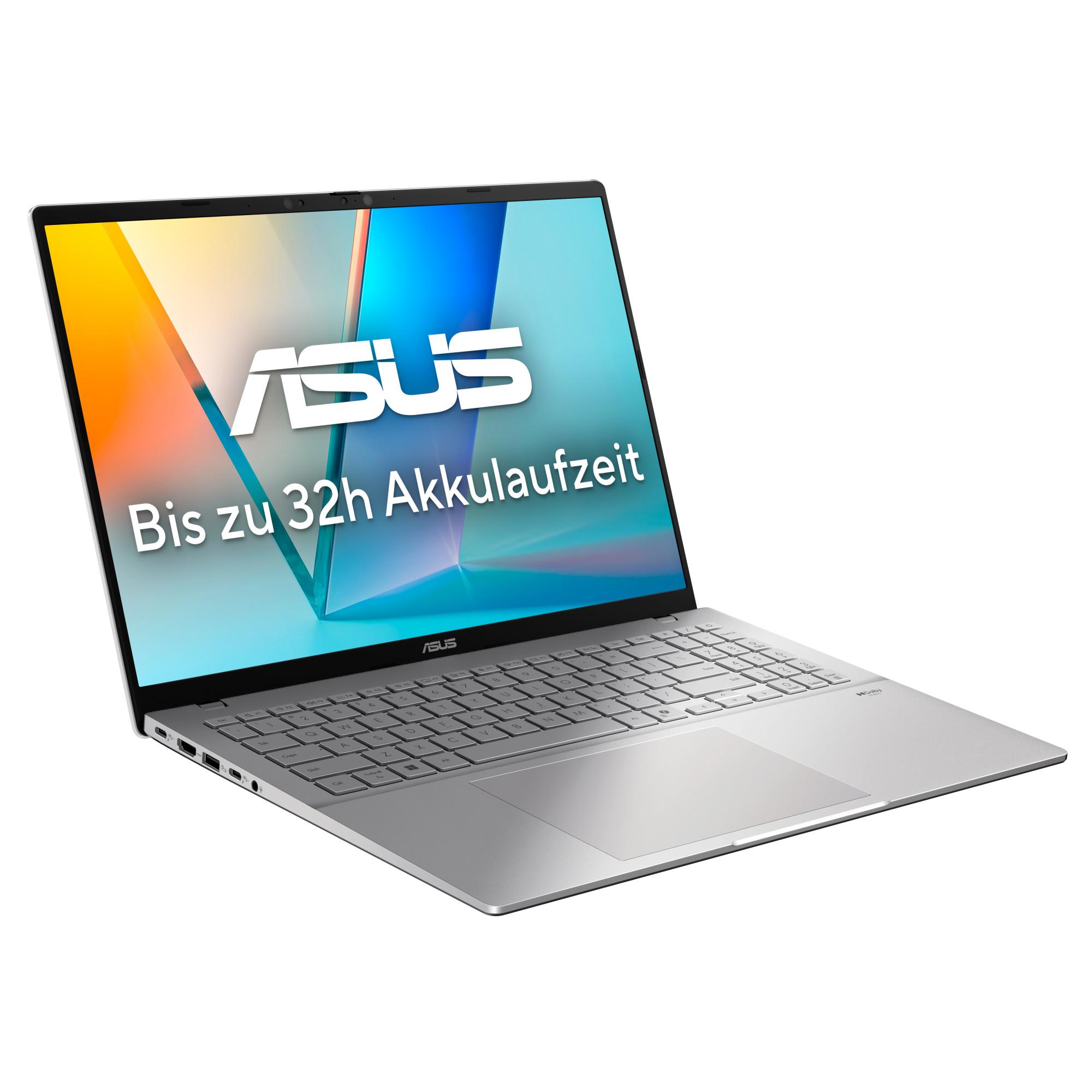 ASUS Vivobook S 16, Silber, 16 Zoll Notebook