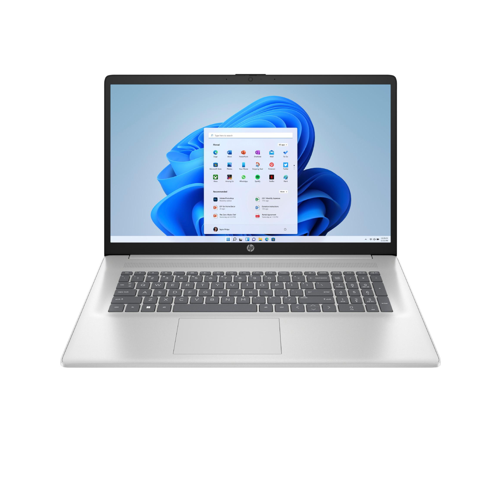 HP Notebook 17-cn3678ng, 17,3 Zoll, Full HD, IPS, Intel Core i7-1355U, 16 GB, 1 TB SSD