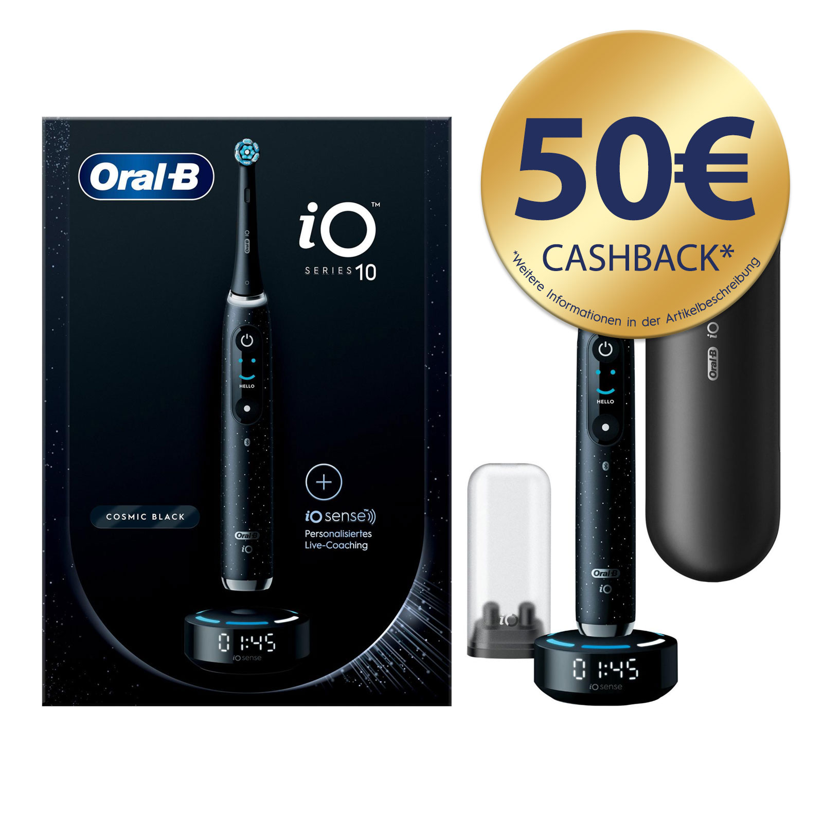 Oral-B iO 10 Black Zahnbürste
