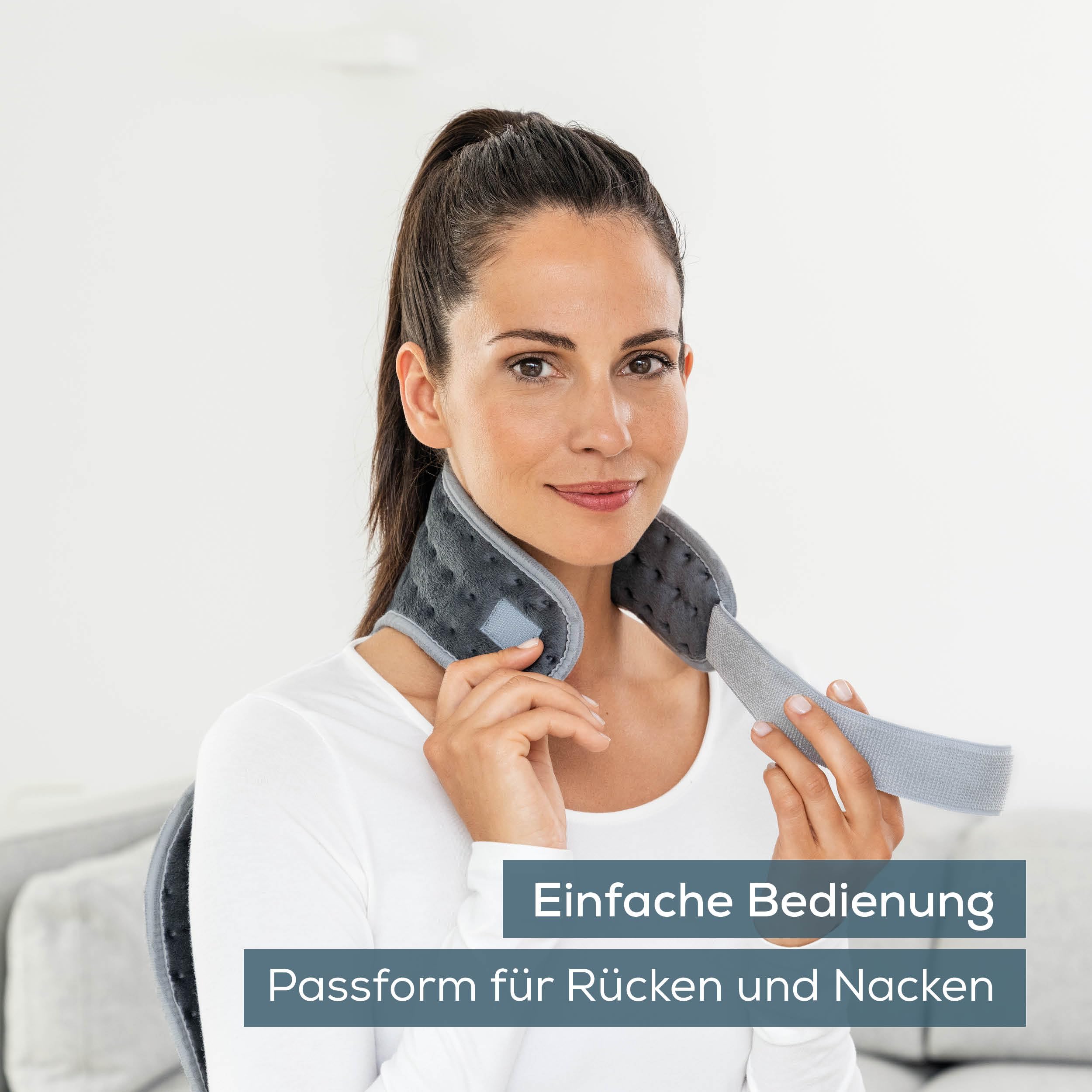 Beurer HK 64 Grey Heizkissen für Rücken & Nacken