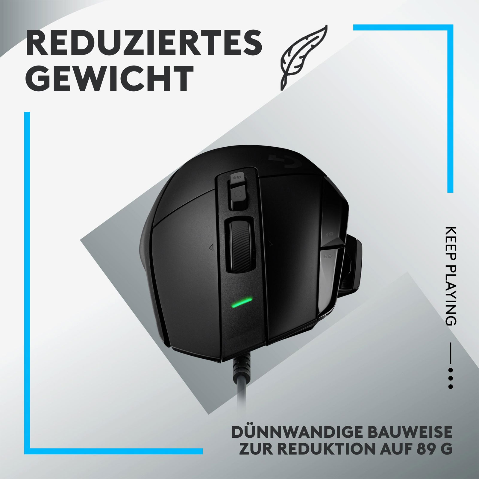 Logitech G502 X Gaming Maus