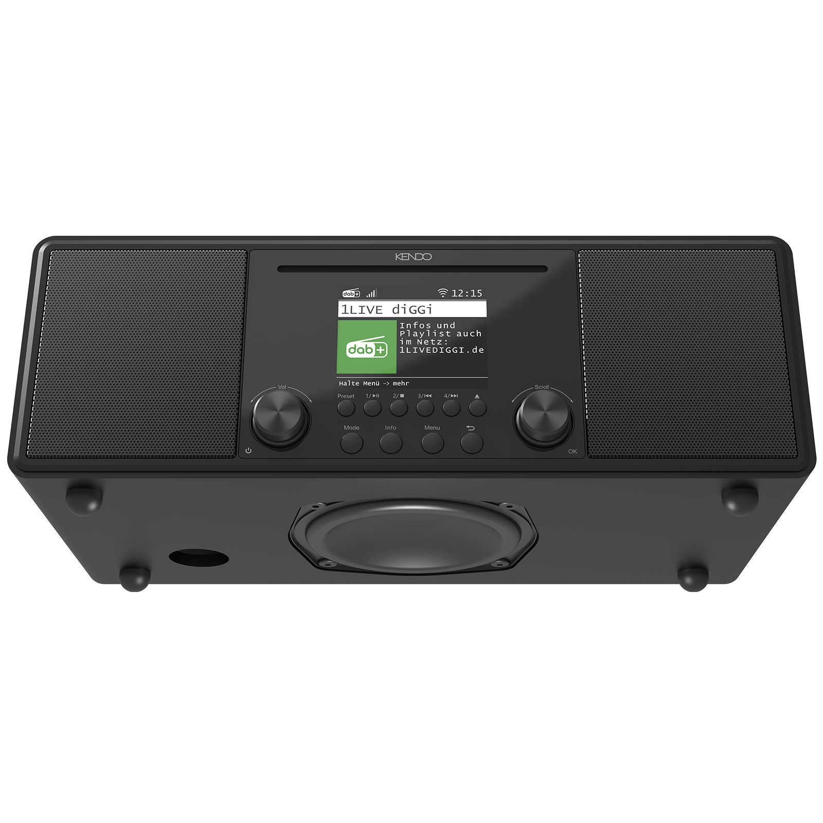 KENDO DAB Radios IR DAB Radio+ XL 25EX