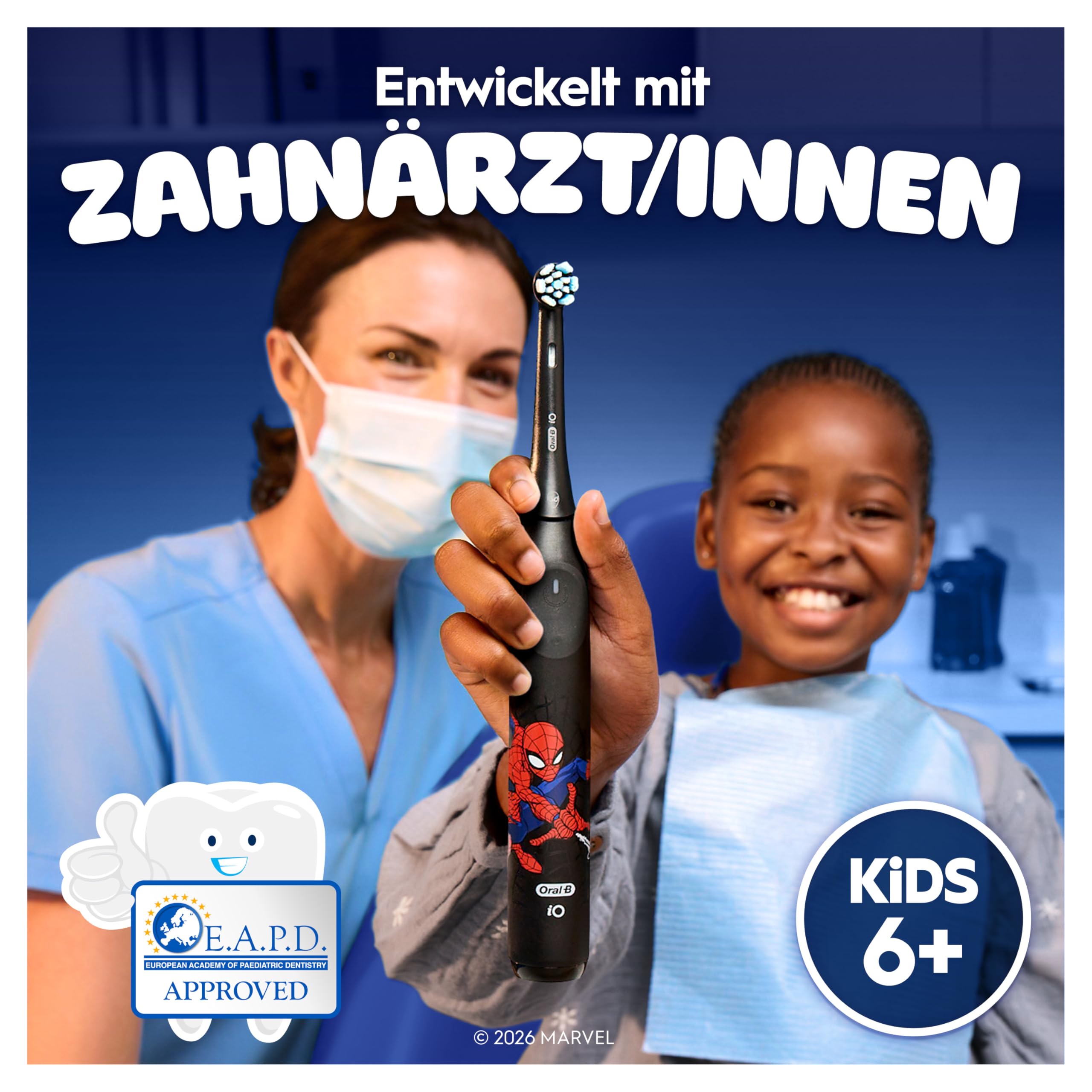Oral-B iO Kids 6+ Marvel Spiderman Elektrische Zahnbürste für Kinder