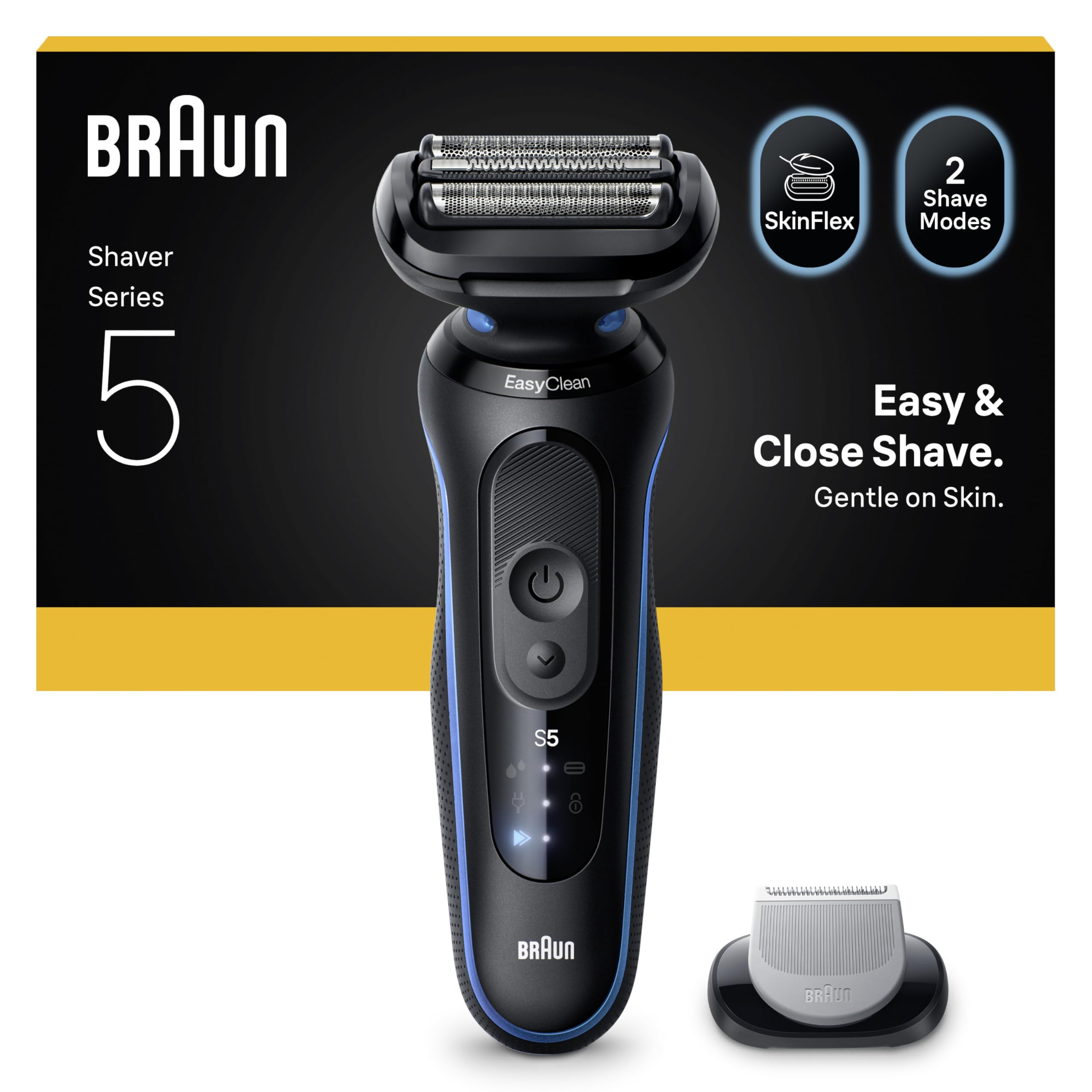 BRAUN Series 5 52-B1600s Elektrorasierer + 1 Aufsatz