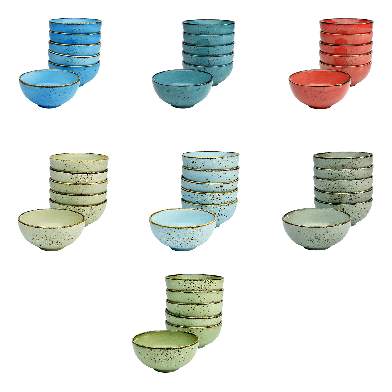 CreaTable Serie Nature Collection 6-er Dipschale 11,5 cm 