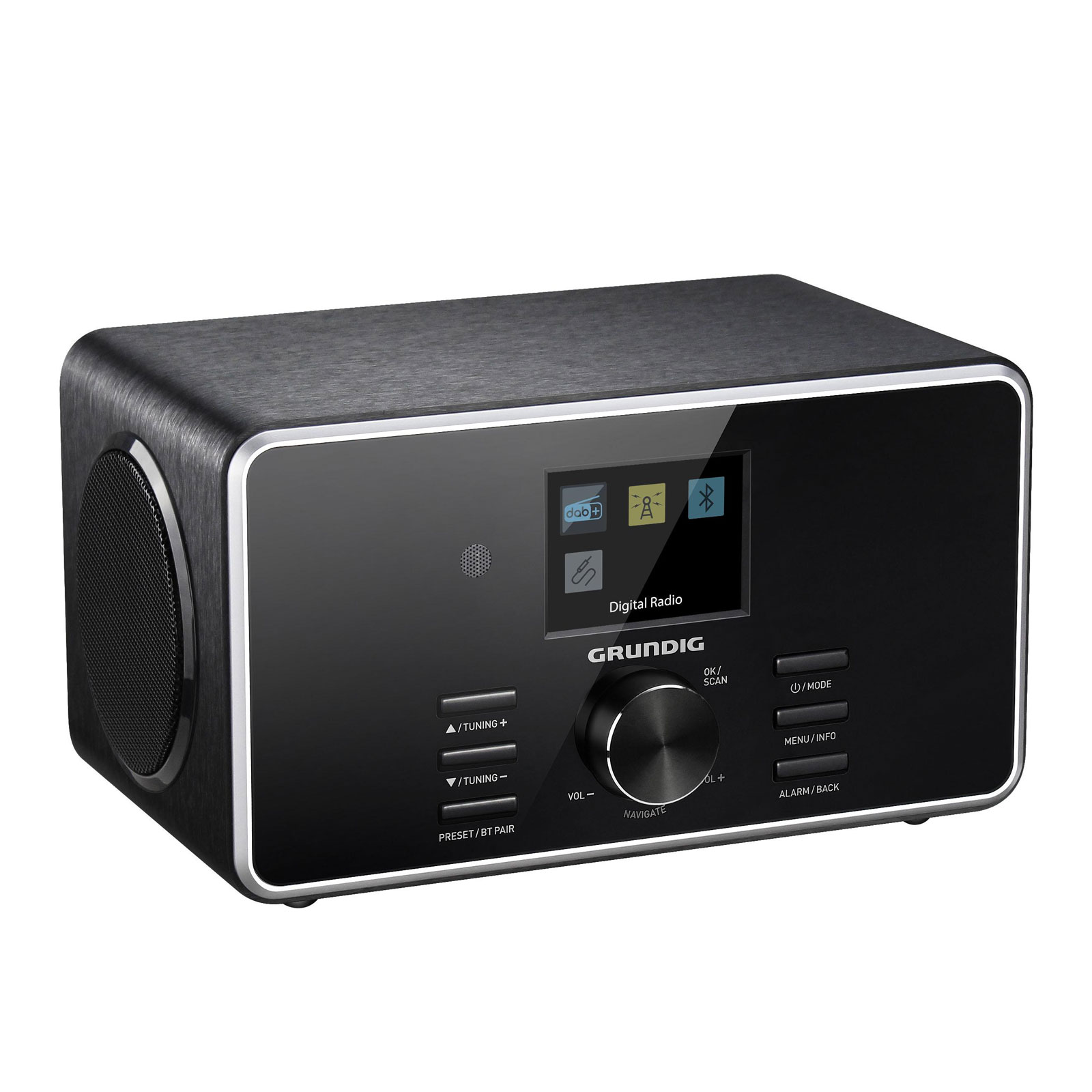 Grundig DTR 4500 Digitalradio DAB+/UKW/AM/FM, Bluetooth 10W RMS