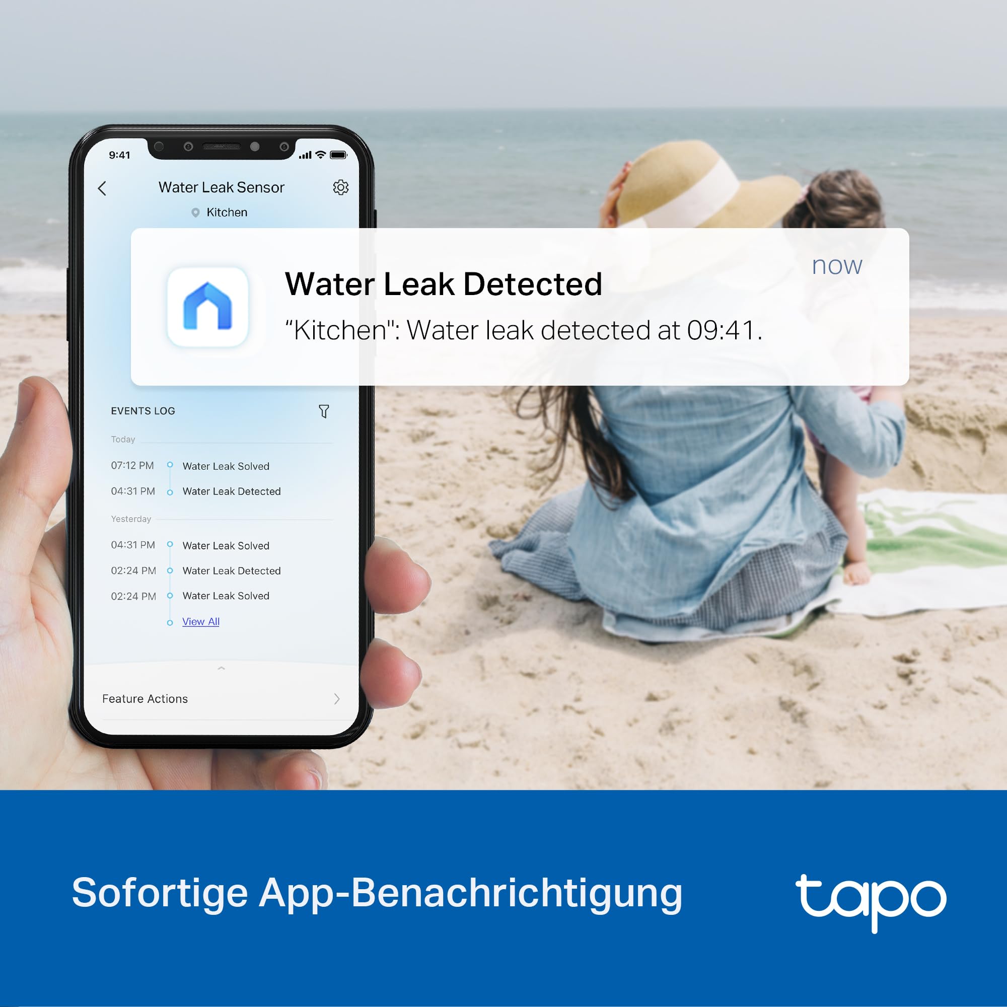TP-Link Tapo T300 Smarter Wasserleck-Sensor