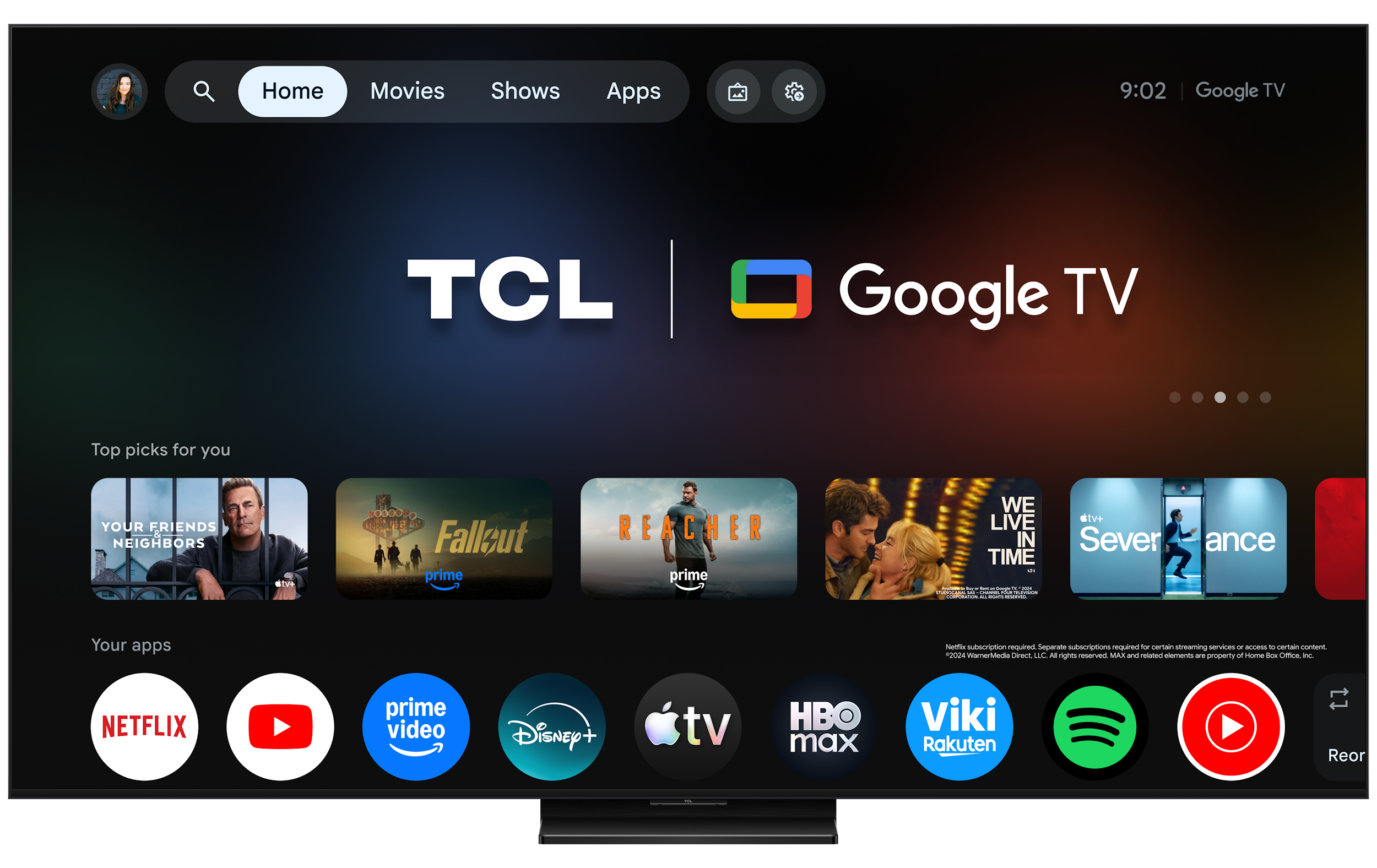 TCL 55A400U QD-Mini LED TV