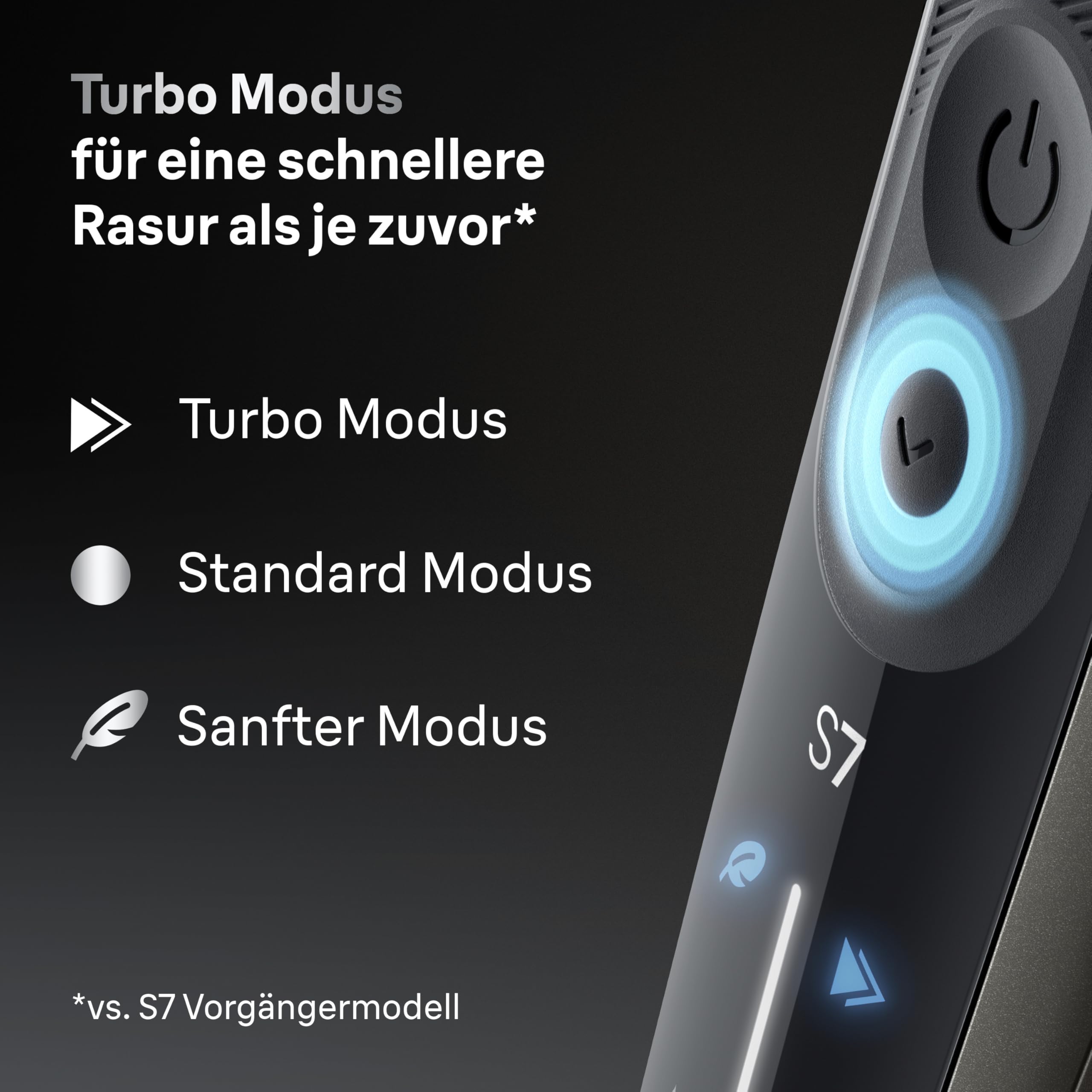 Braun Series 7 Elektrorasierer Herren, Rasierapparat mit 60 Min. Akkulaufzeit