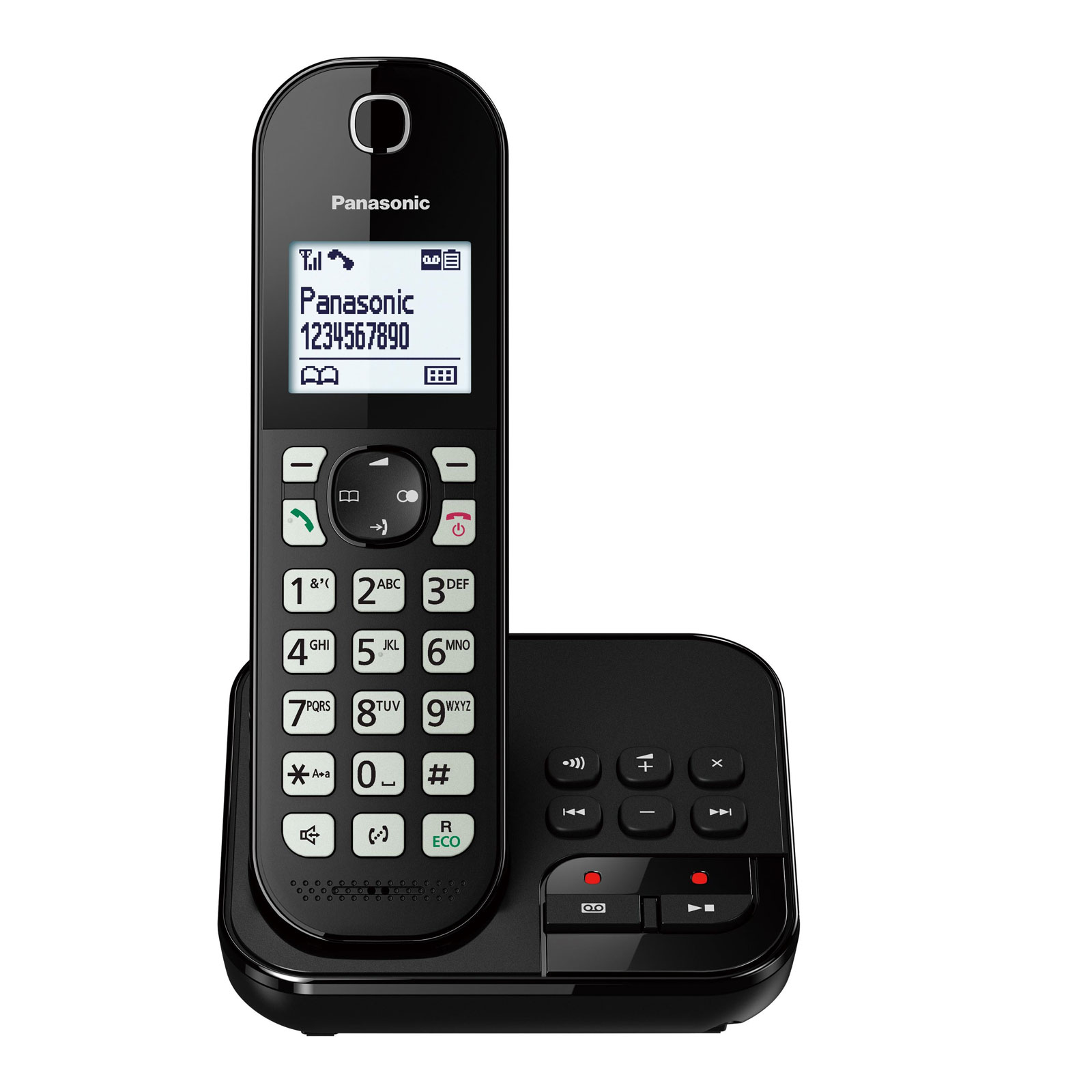 Panasonic KX-TGC 460GB Schnurloses-Telefon schwarz